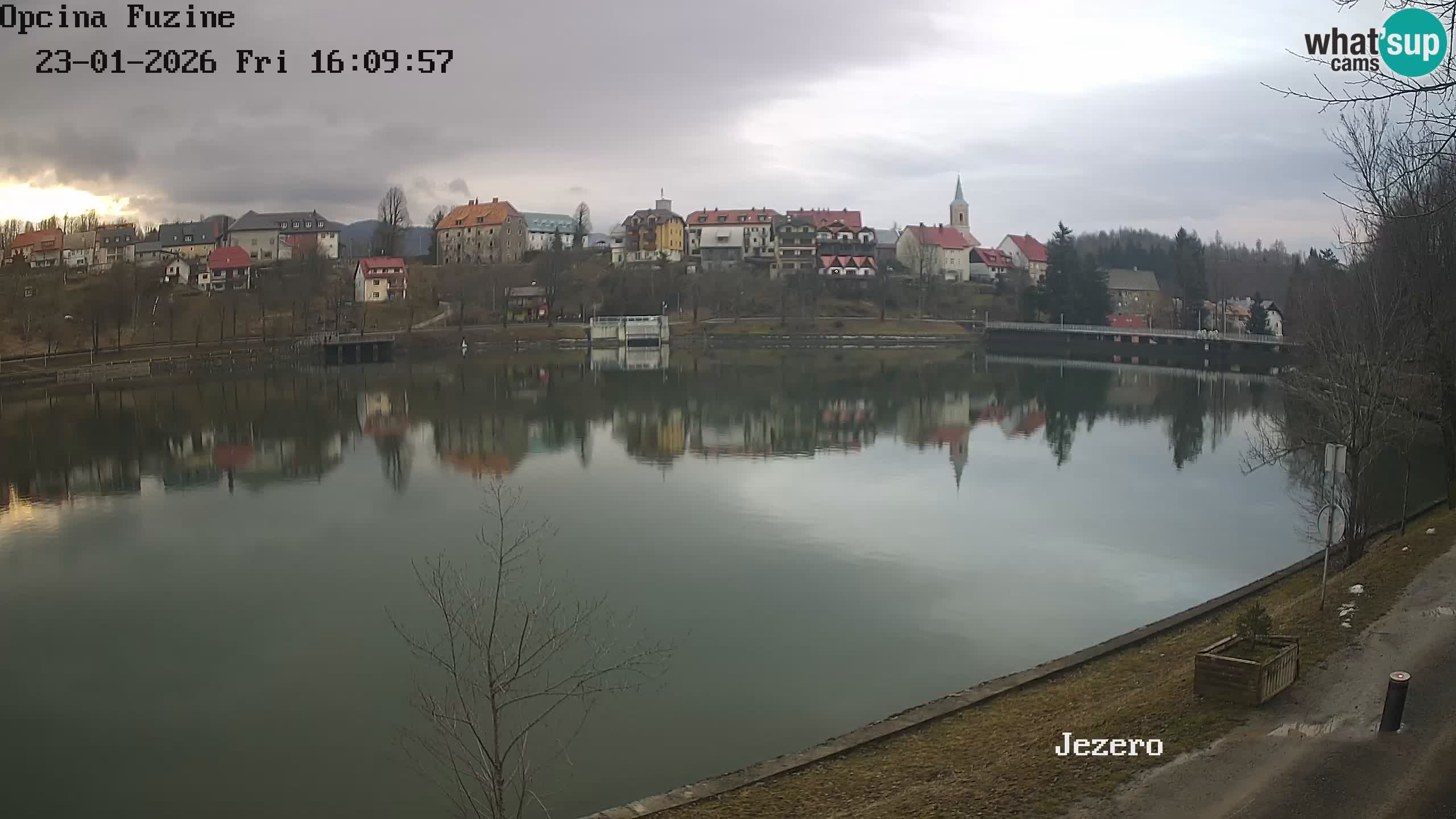 Kamera v živo Bajersko Jezero Fužine