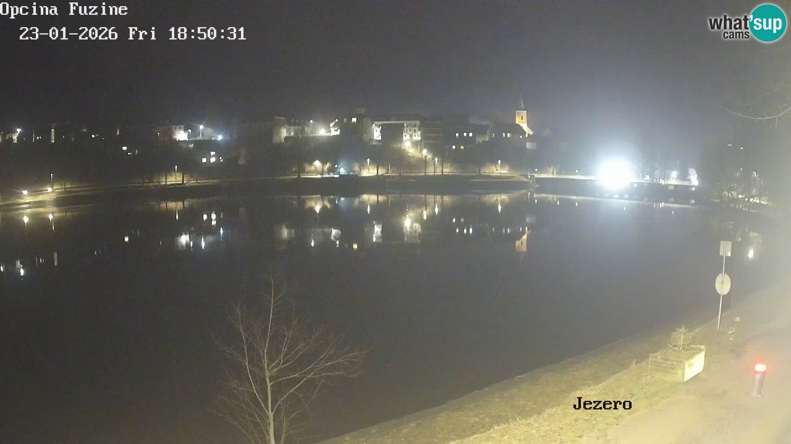 Lago Bajer livecam Bajersko Jezero Fužine