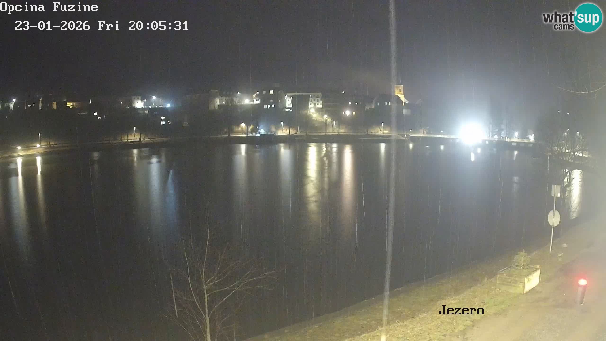 Bajersko Jezero web kamera Fužine