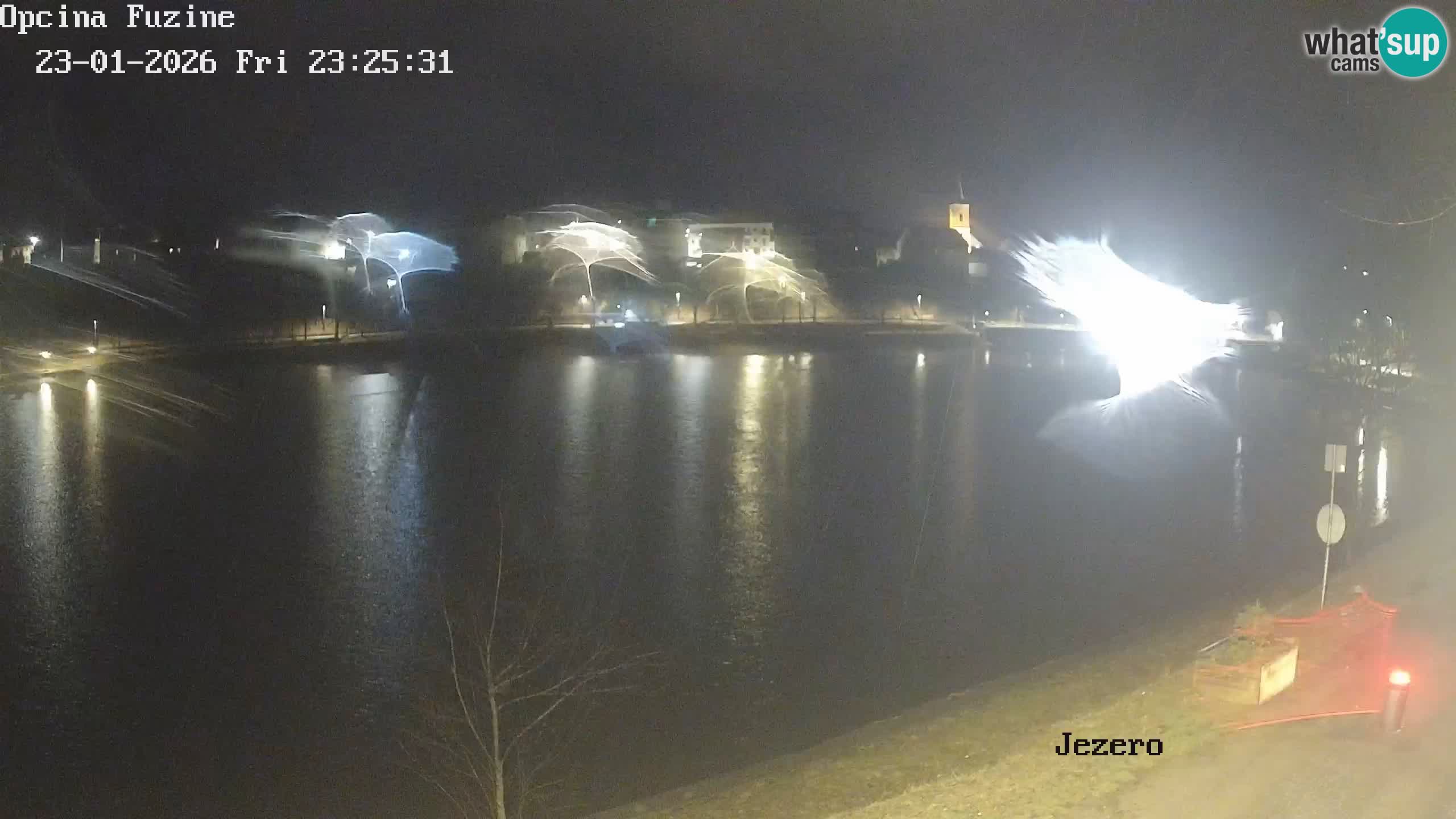 Bajersko Jezero web kamera Fužine