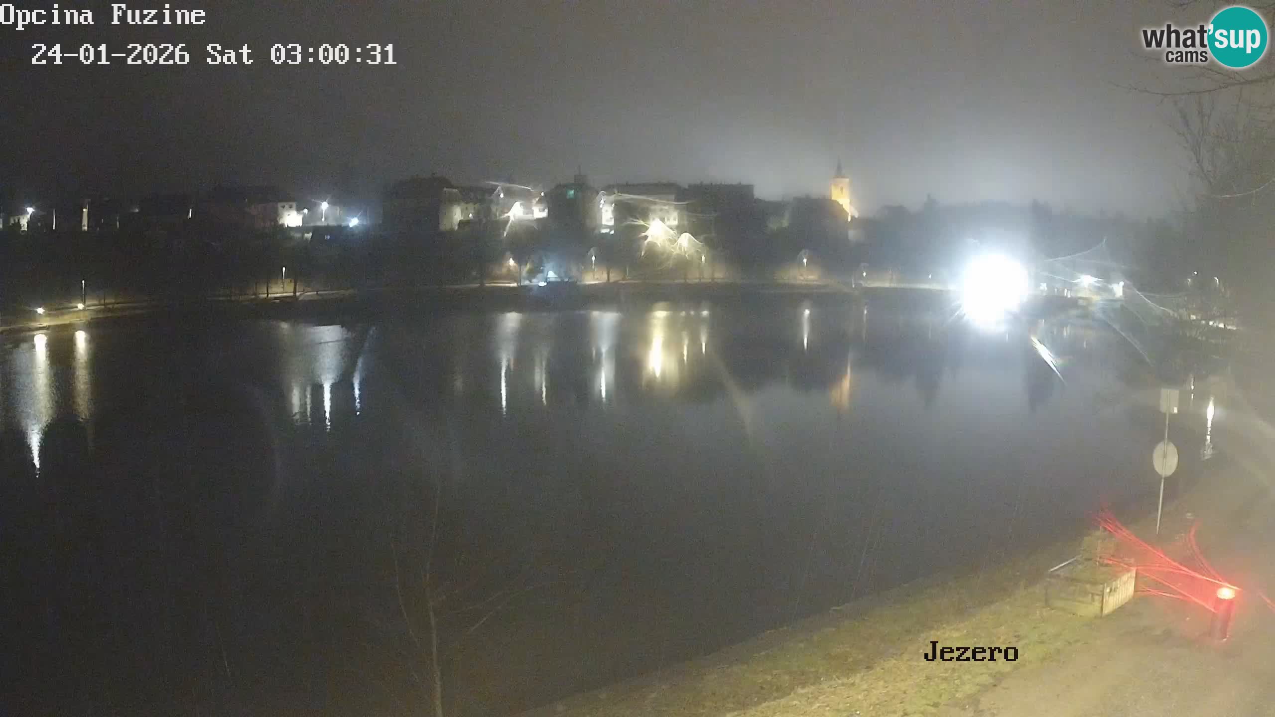 Kamera v živo Bajersko Jezero Fužine