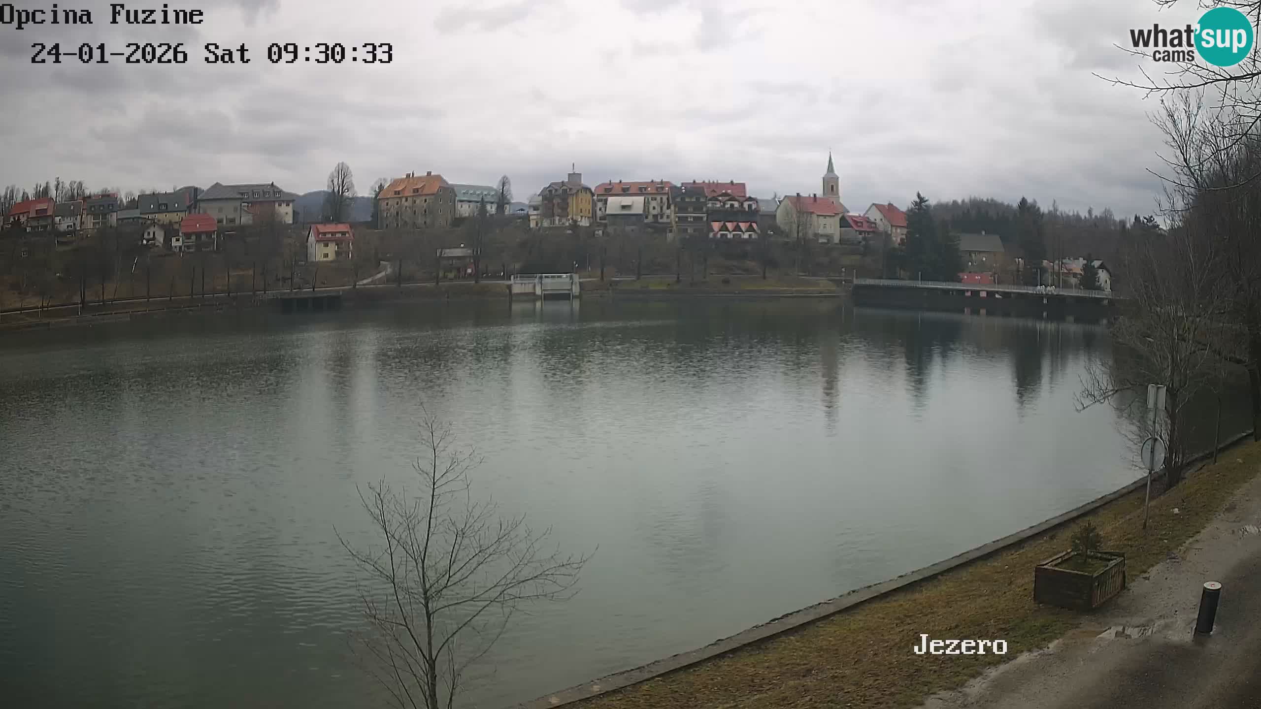 Kamera v živo Bajersko Jezero Fužine