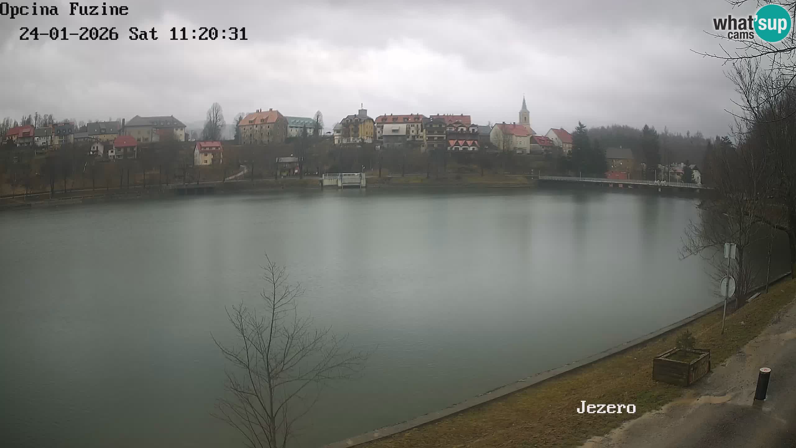 Kamera v živo Bajersko Jezero Fužine