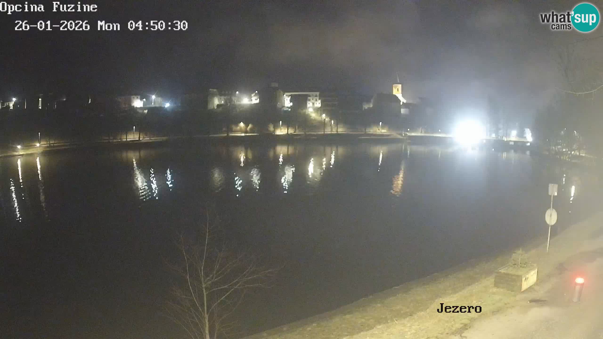 Kamera v živo Bajersko Jezero Fužine