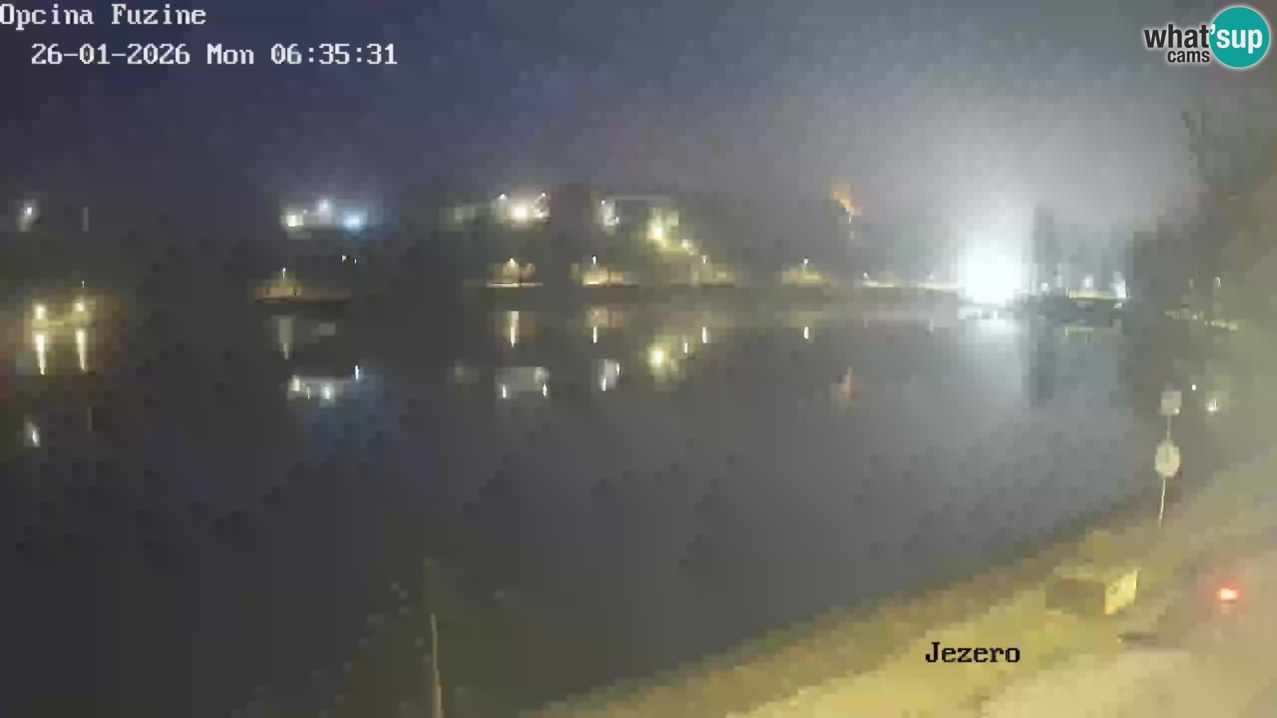 Kamera v živo Bajersko Jezero Fužine