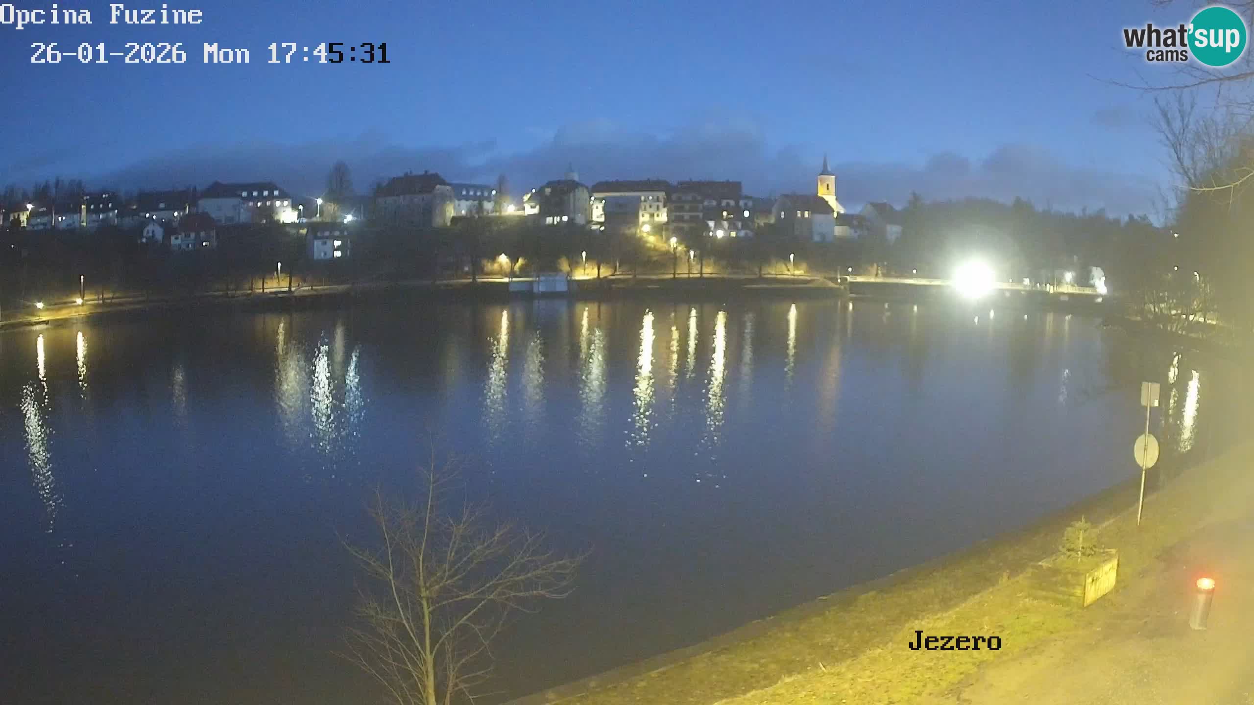 Lago Bajer livecam Bajersko Jezero Fužine