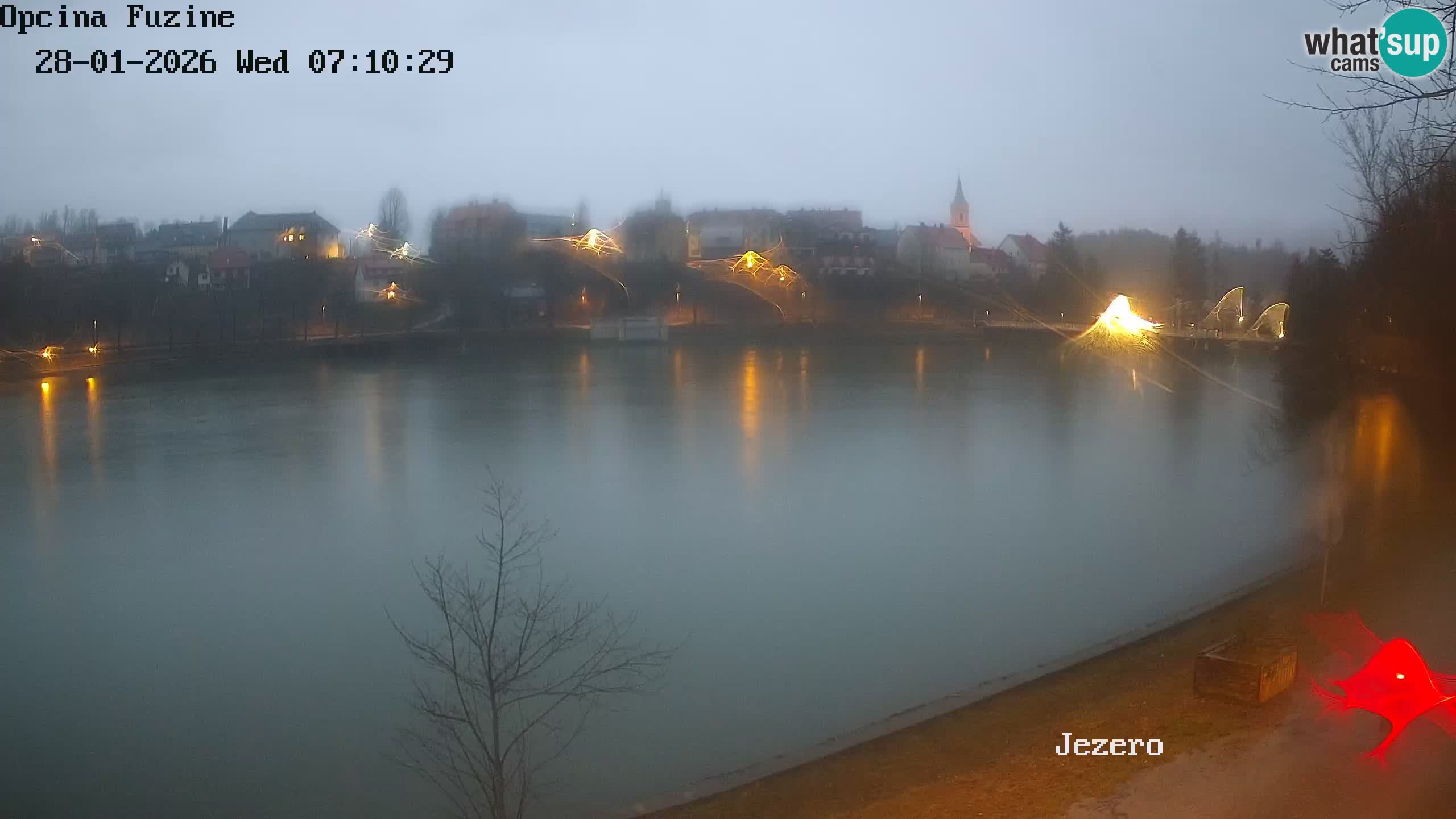 Kamera v živo Bajersko Jezero Fužine