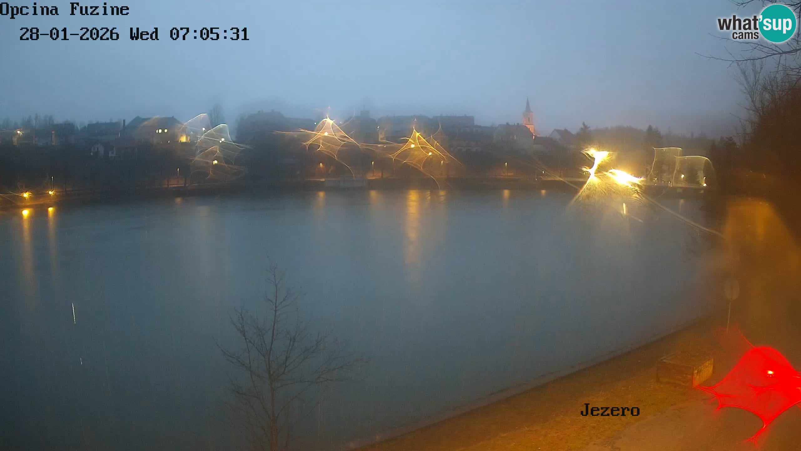 Bajersko Jezero camera en vivo lago Bajer Fužine