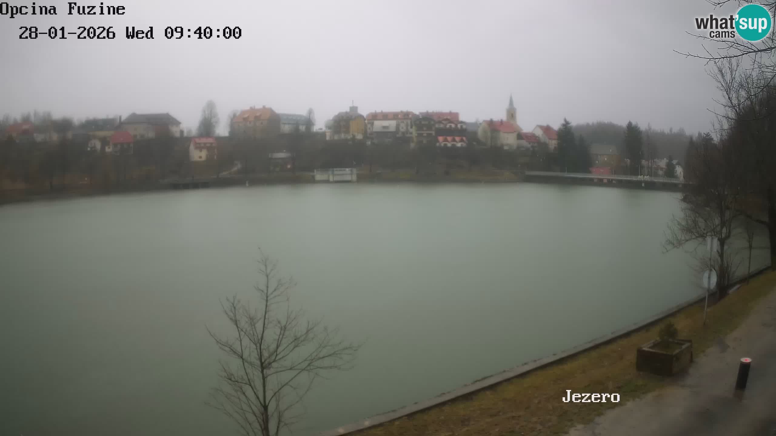 Bajersko Jezero camera en vivo lago Bajer Fužine