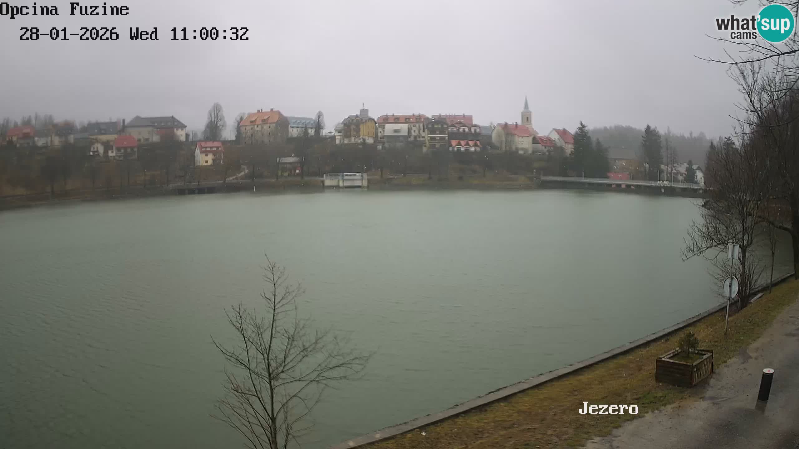Lago Bajer livecam Bajersko Jezero Fužine