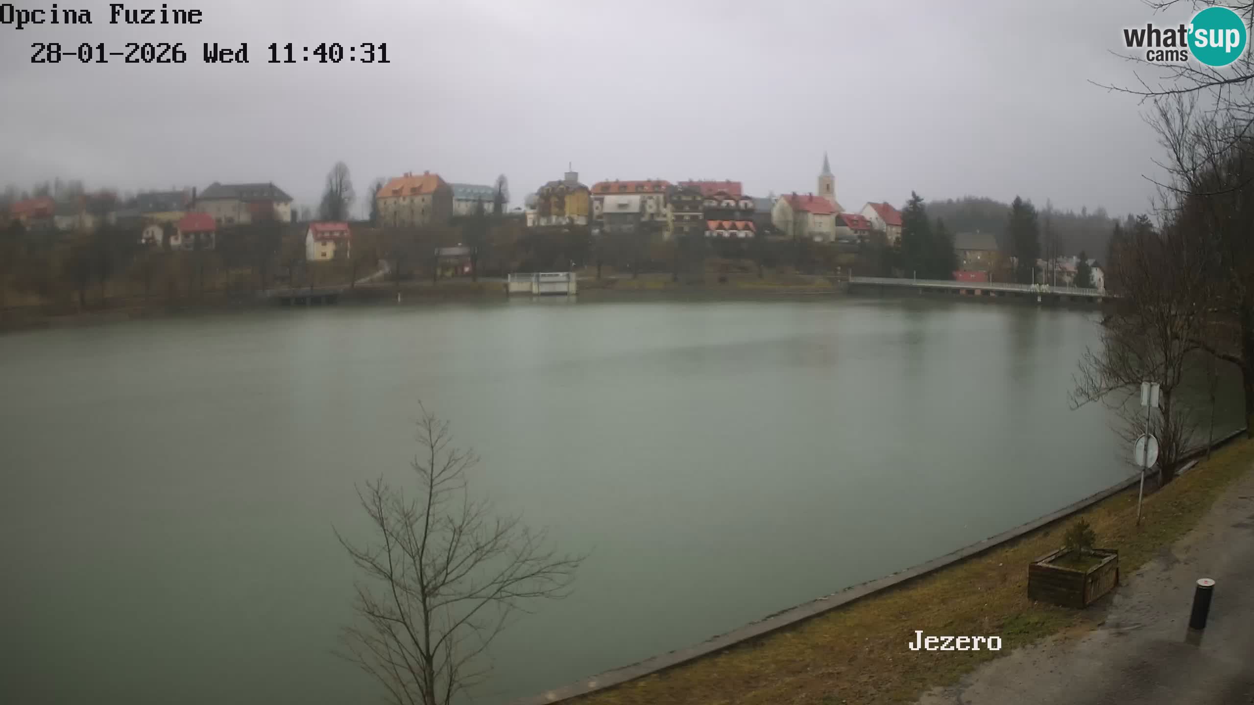 Lago Bajer livecam Bajersko Jezero Fužine