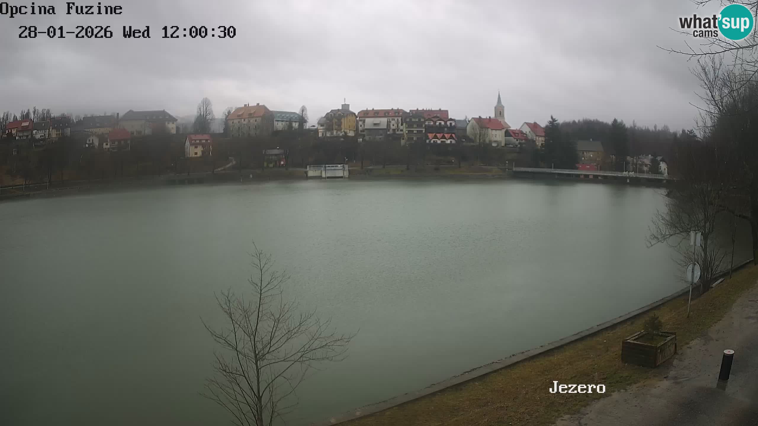 Lago Bajer livecam Bajersko Jezero Fužine