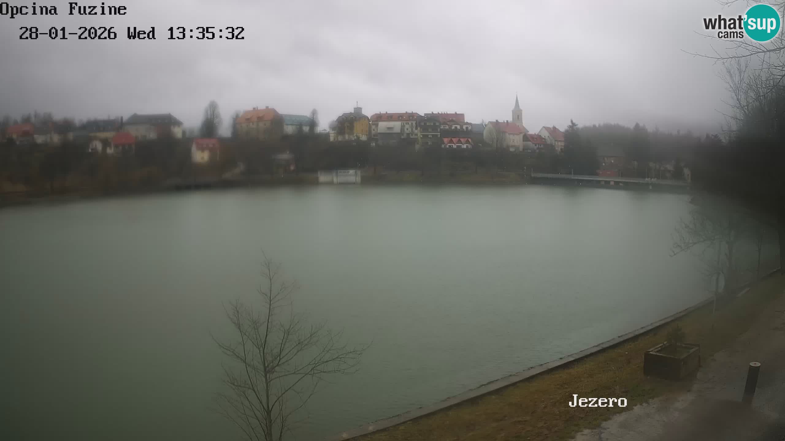 Lago Bajer livecam Bajersko Jezero Fužine