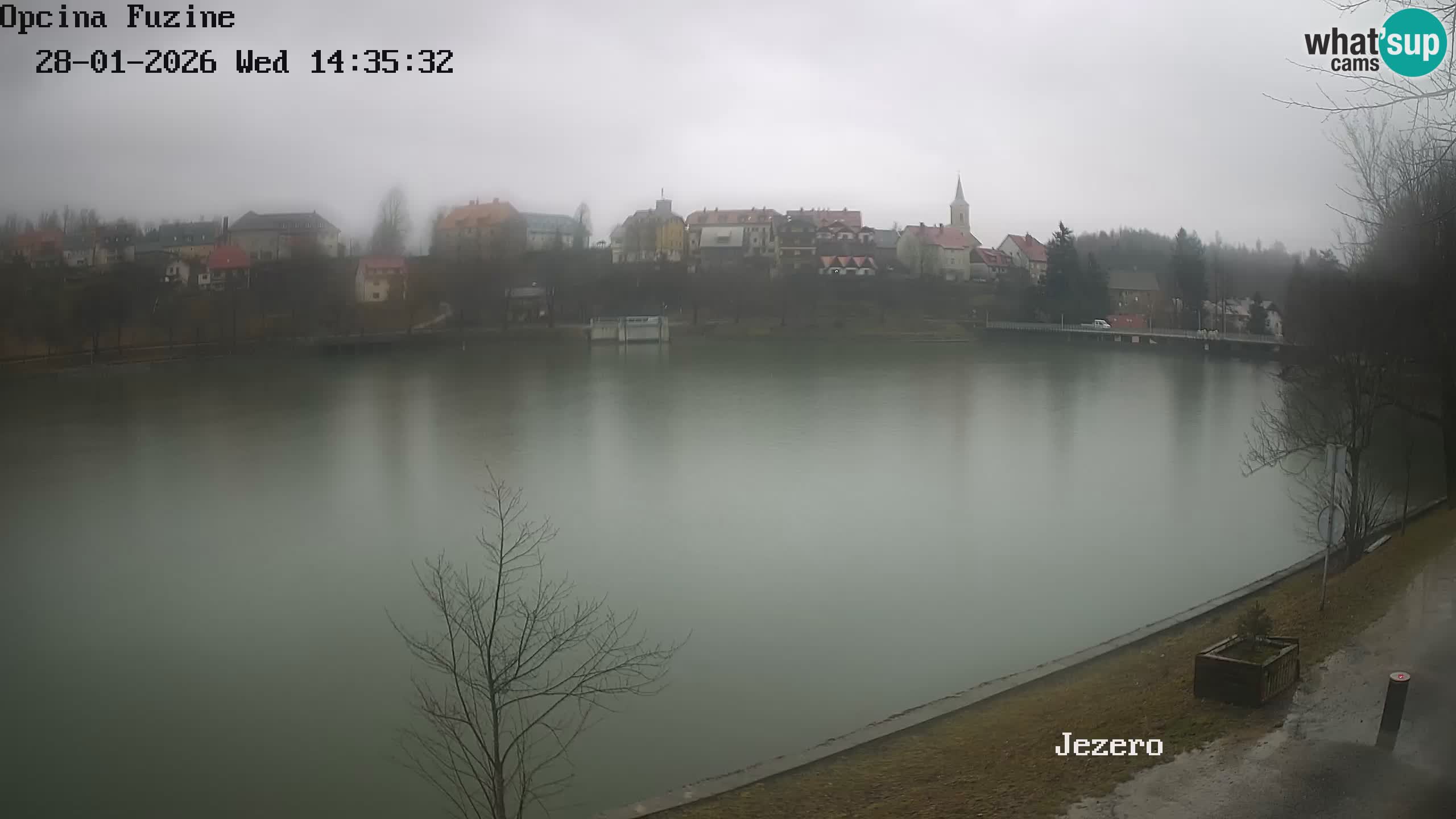 Lago Bajer livecam Bajersko Jezero Fužine