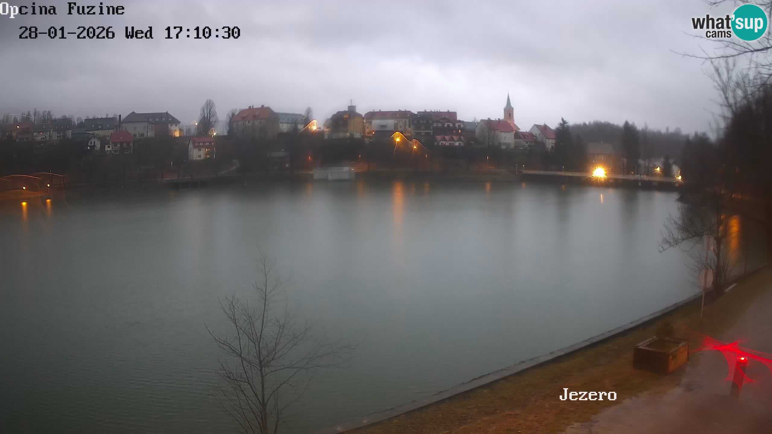 Kamera v živo Bajersko Jezero Fužine