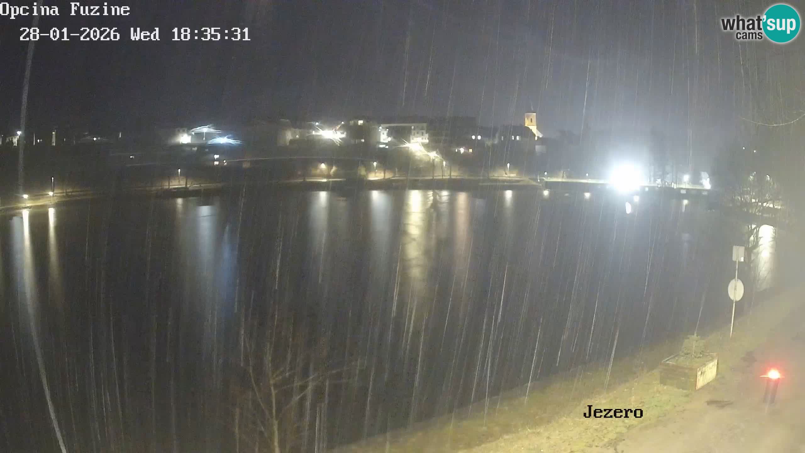 Bajersko Jezero camera en vivo lago Bajer Fužine