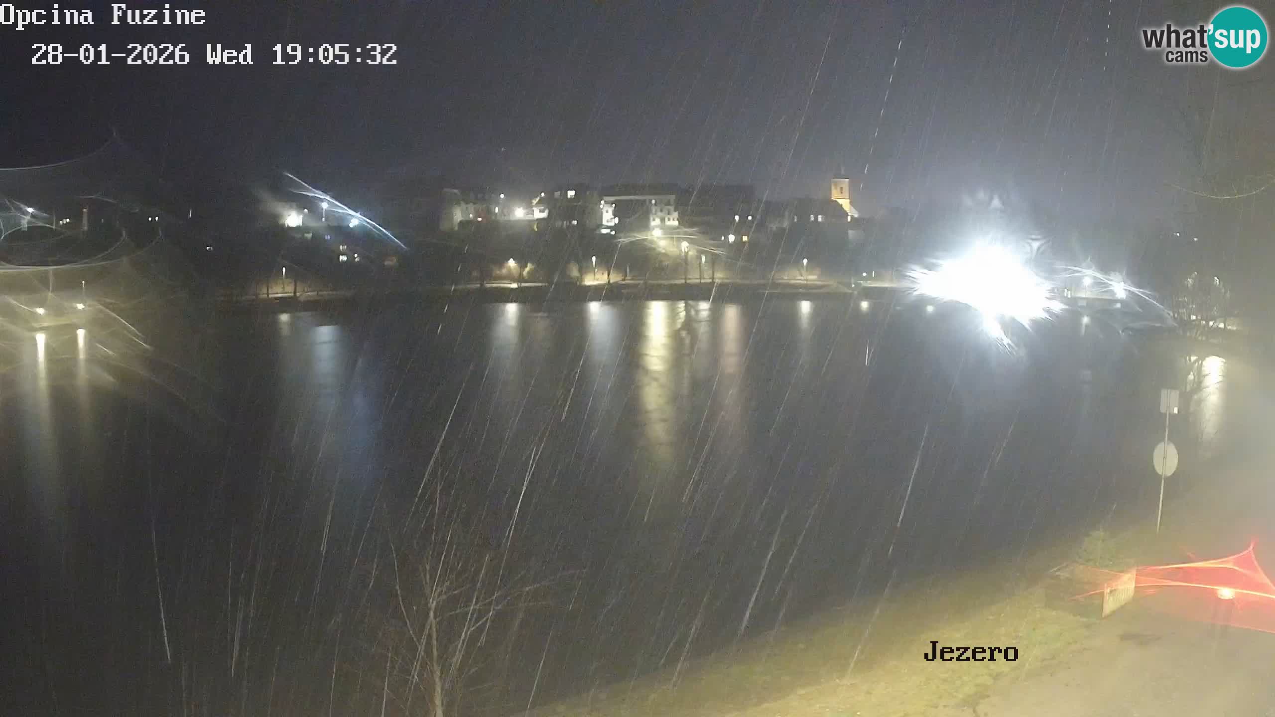 Lago Bajer livecam Bajersko Jezero Fužine