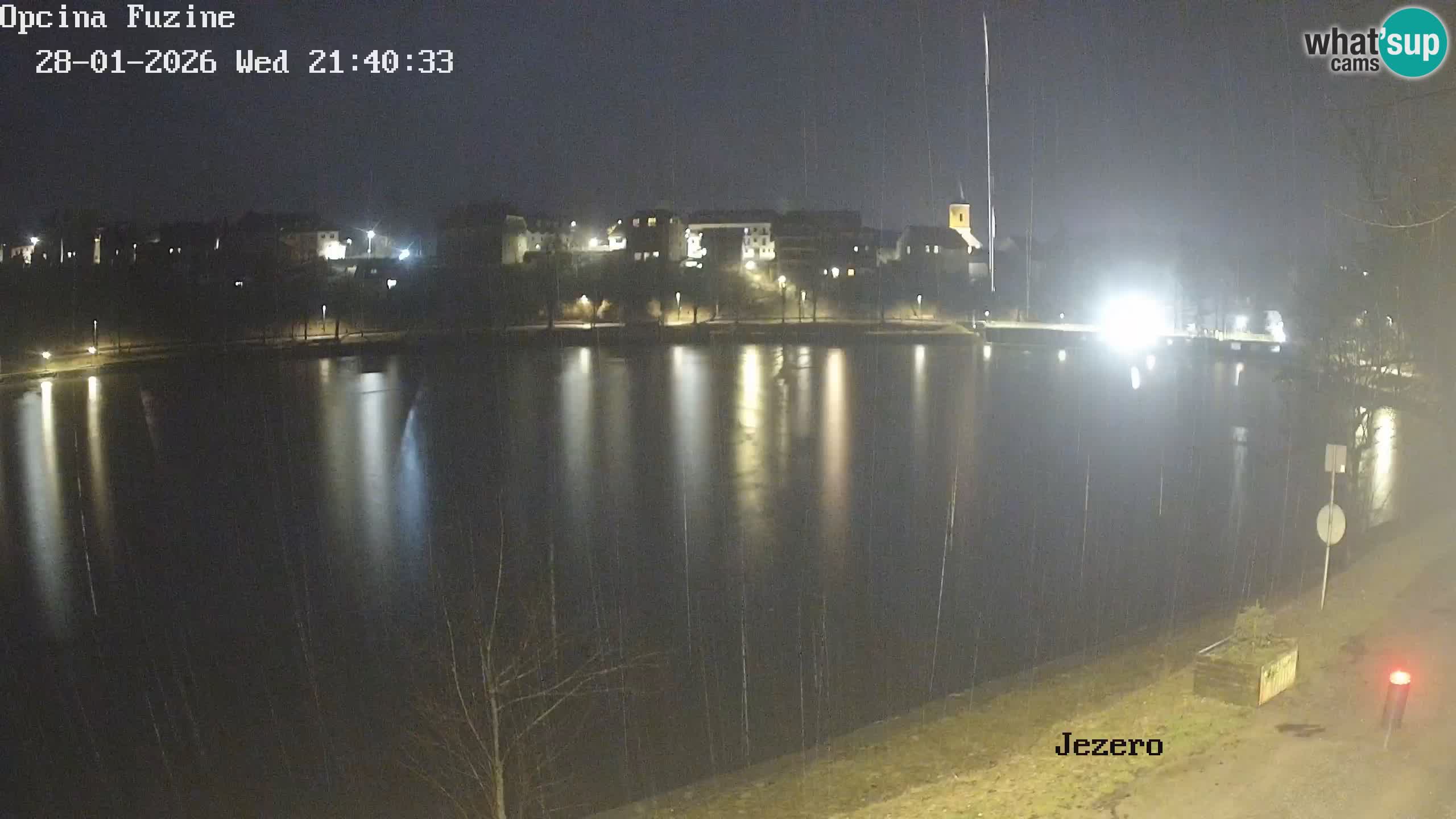 Lago Bajer livecam Bajersko Jezero Fužine