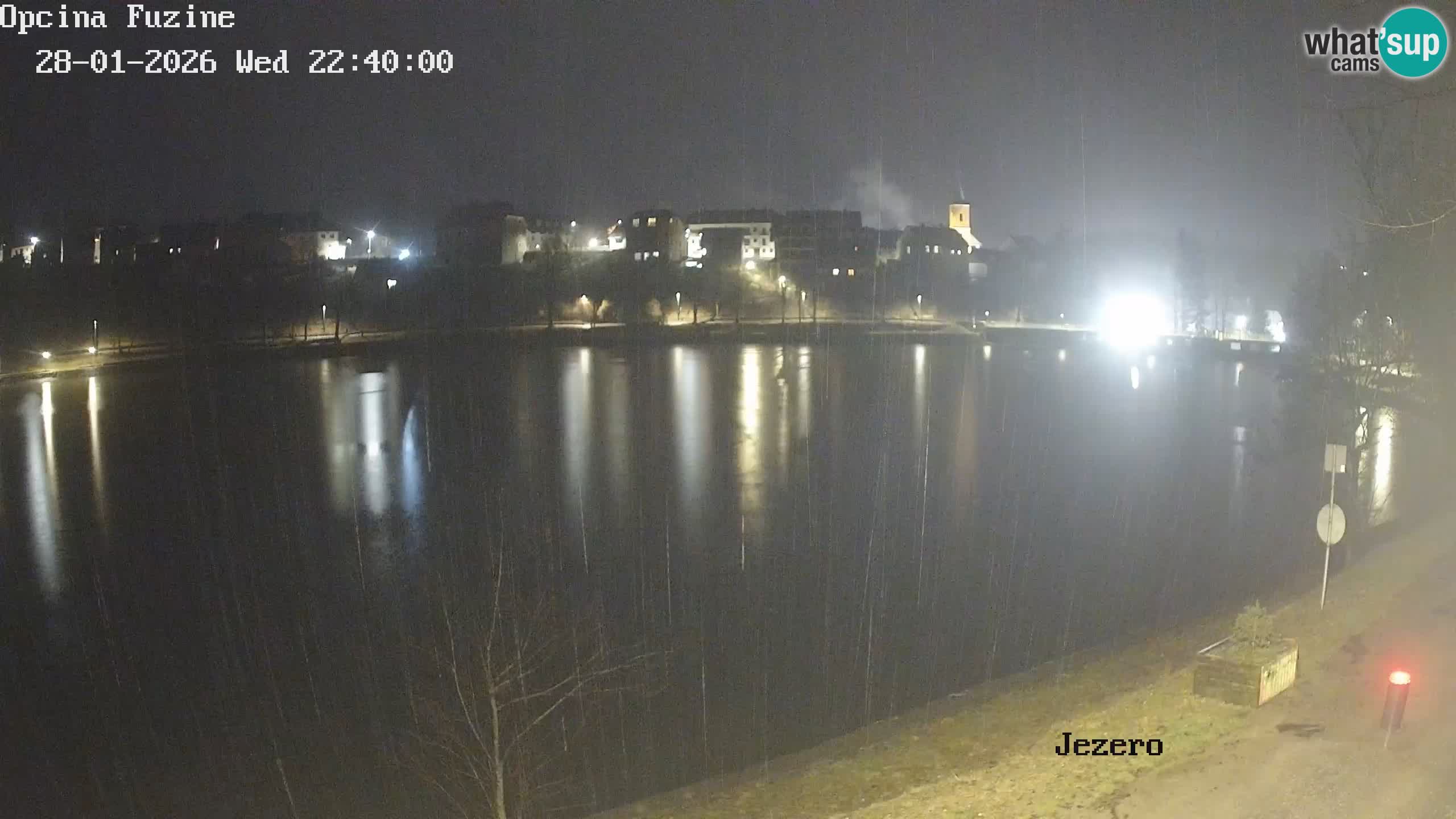 Lago Bajer livecam Bajersko Jezero Fužine