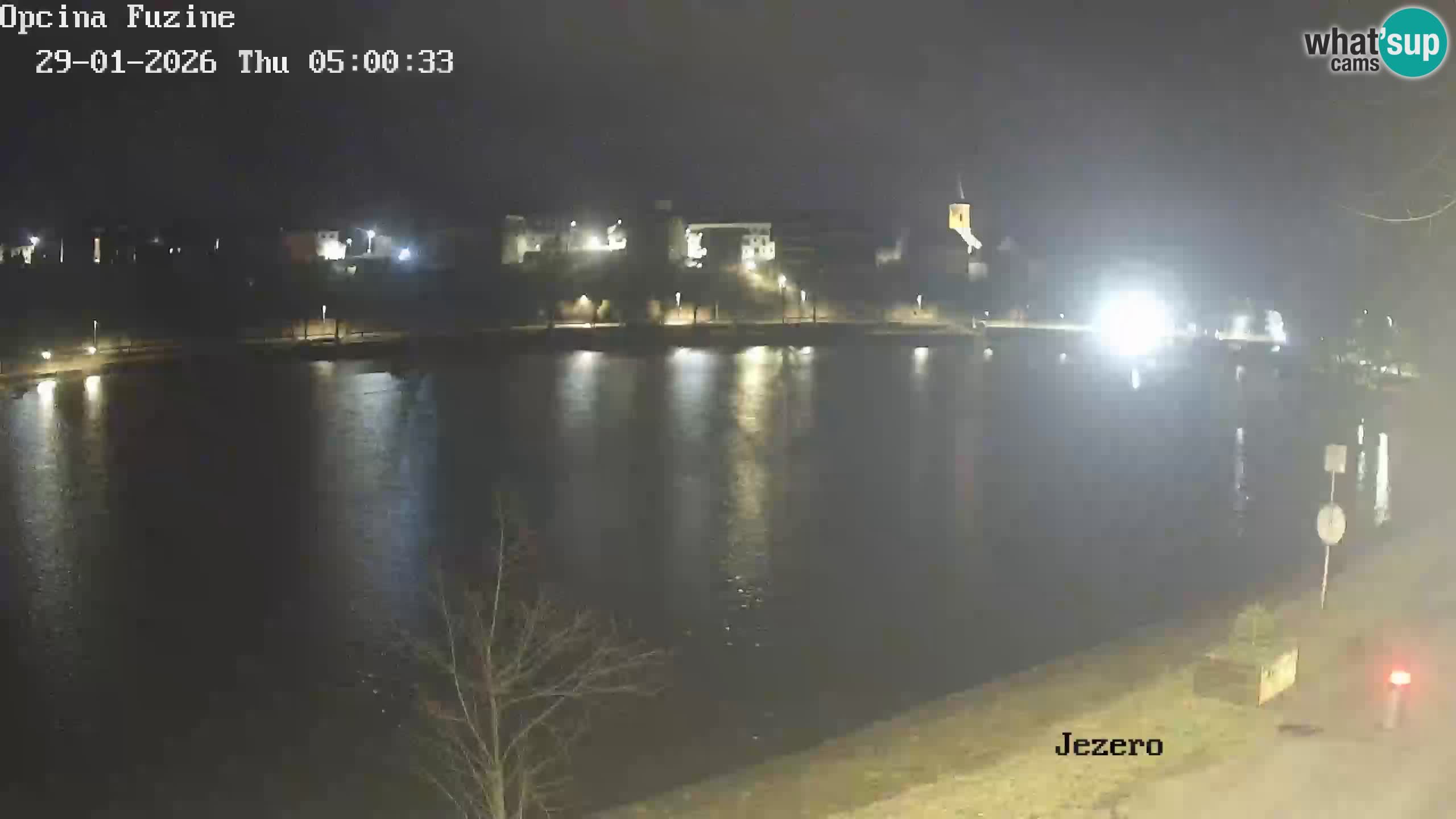 Kamera v živo Bajersko Jezero Fužine