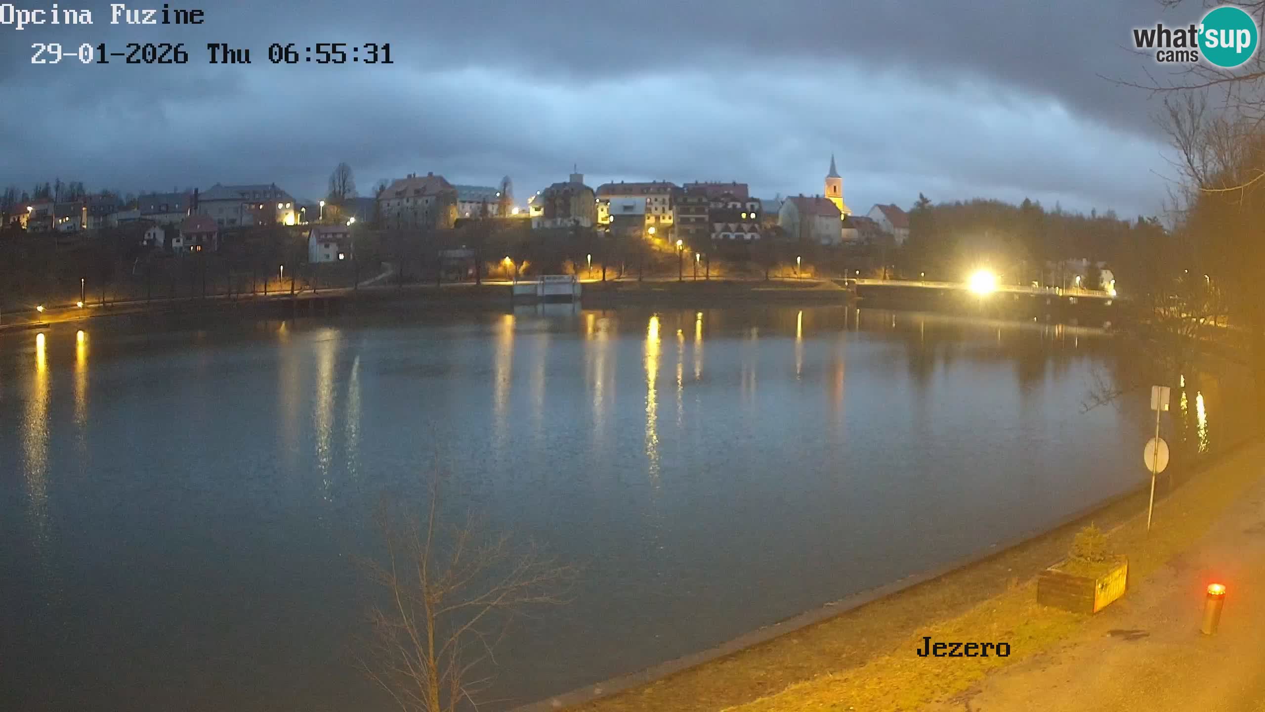 Kamera v živo Bajersko Jezero Fužine