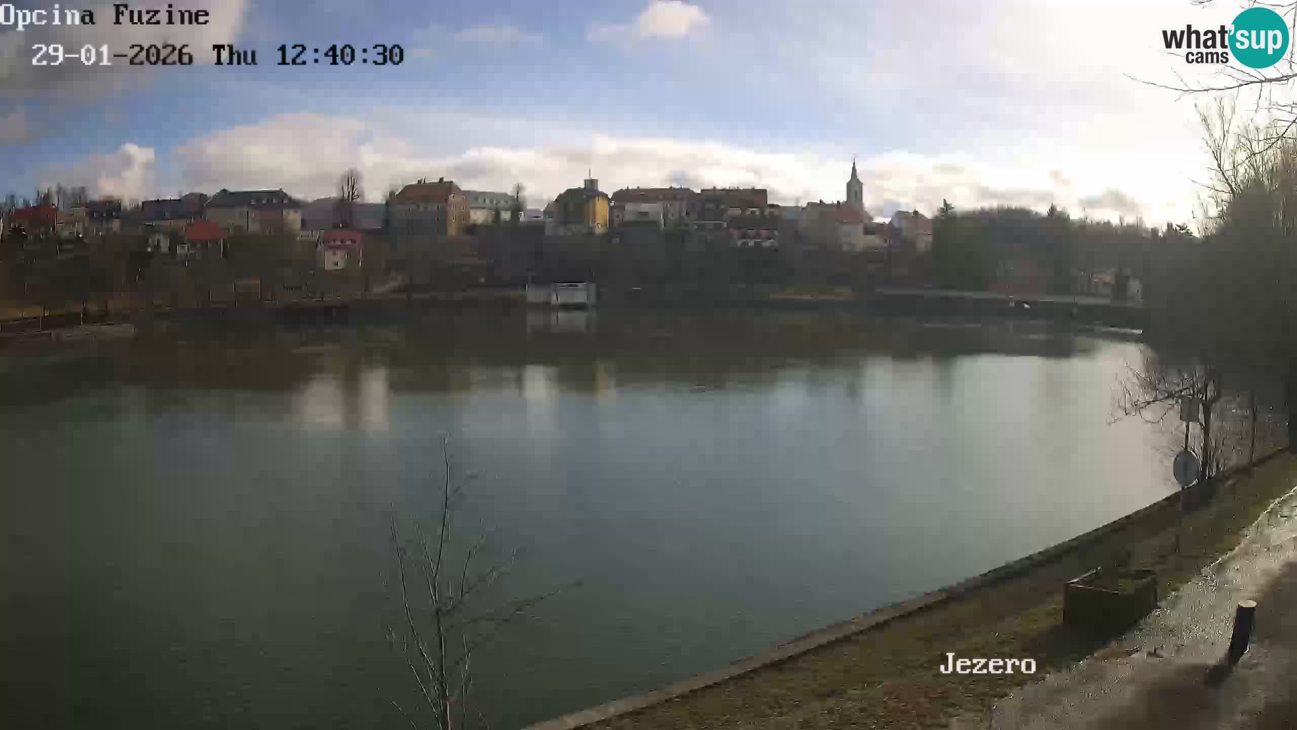 Kamera v živo Bajersko Jezero Fužine