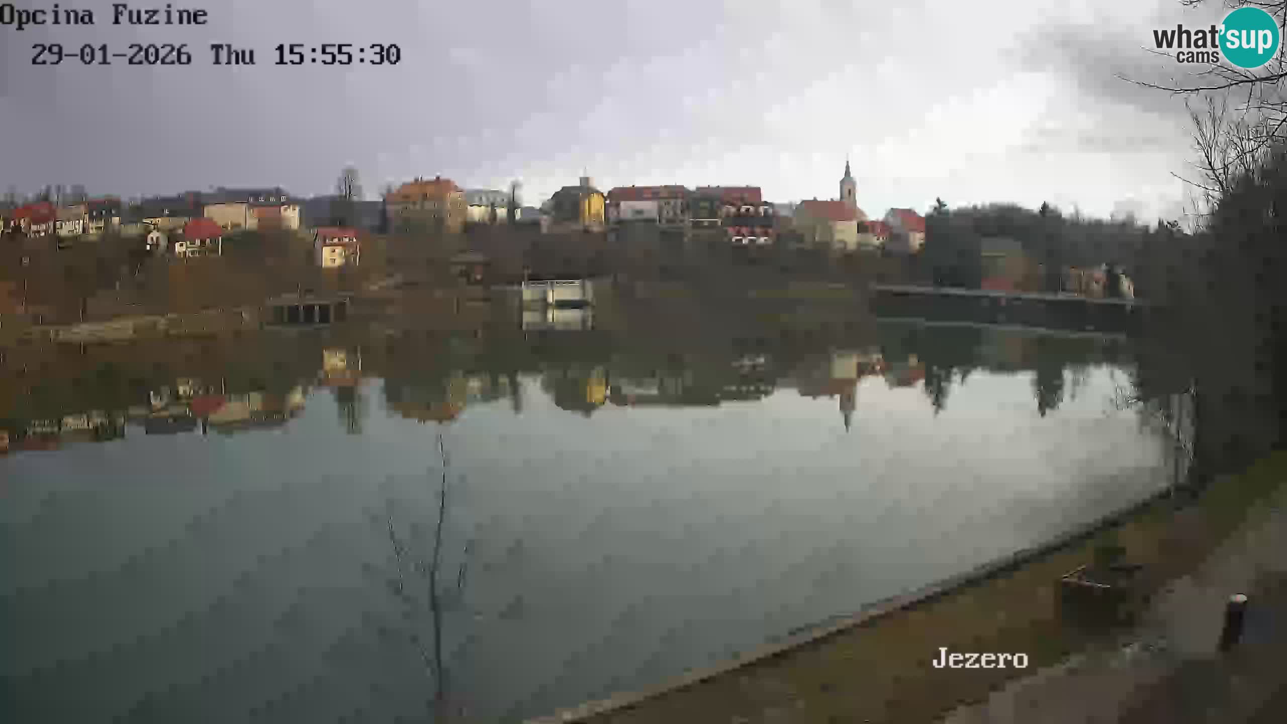 Kamera v živo Bajersko Jezero Fužine