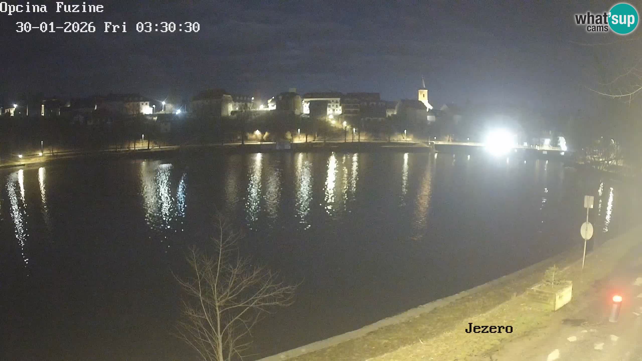 Kamera v živo Bajersko Jezero Fužine