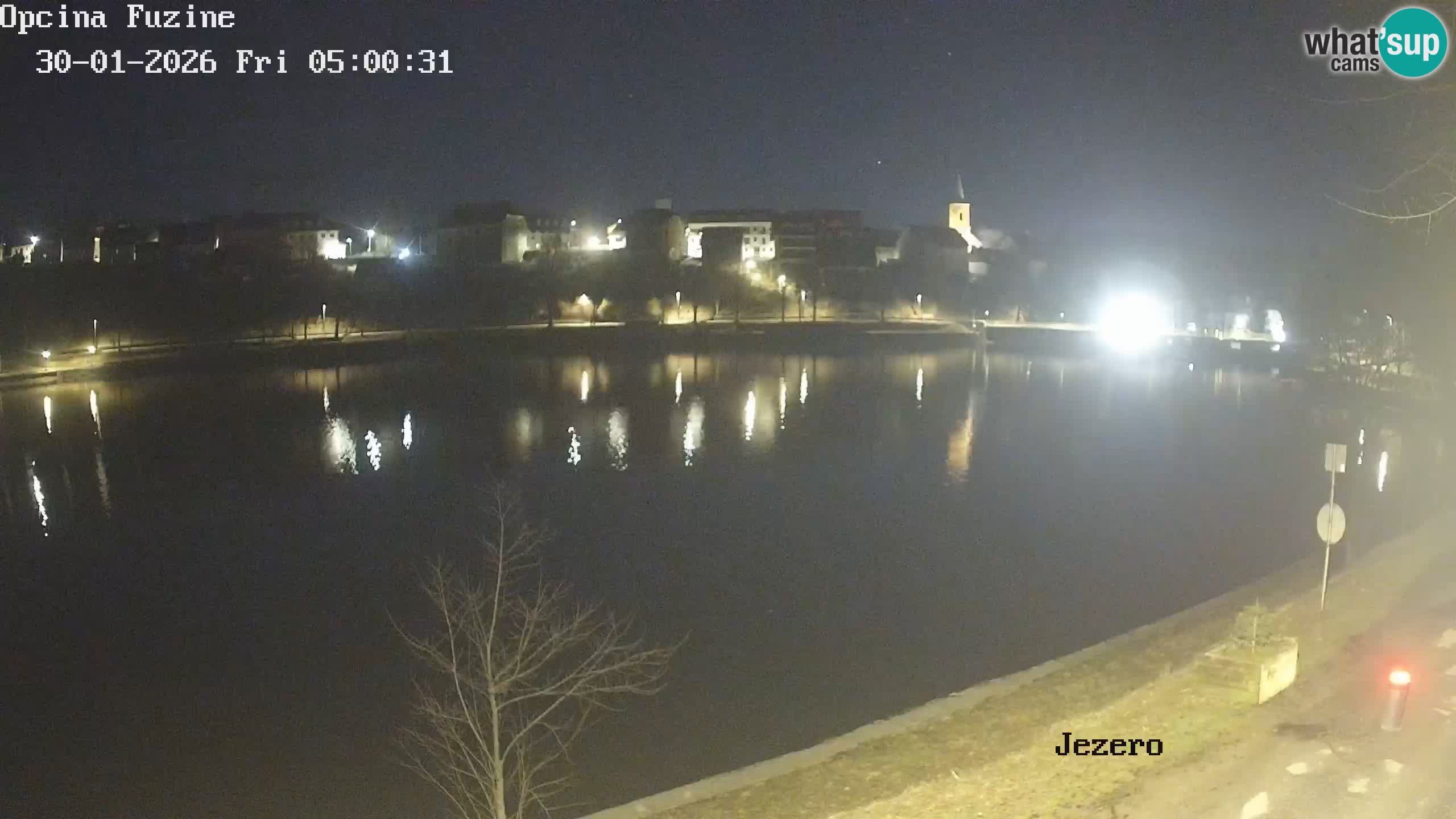 Kamera v živo Bajersko Jezero Fužine