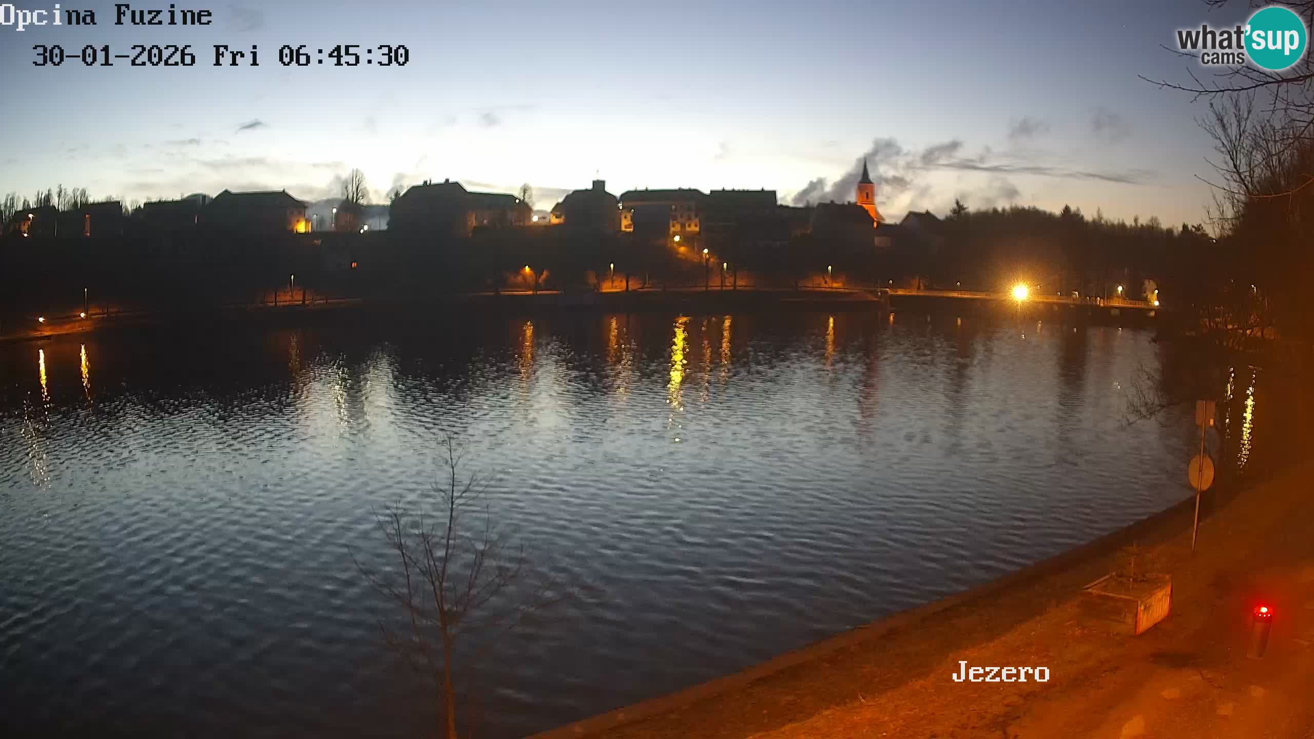 Kamera v živo Bajersko Jezero Fužine