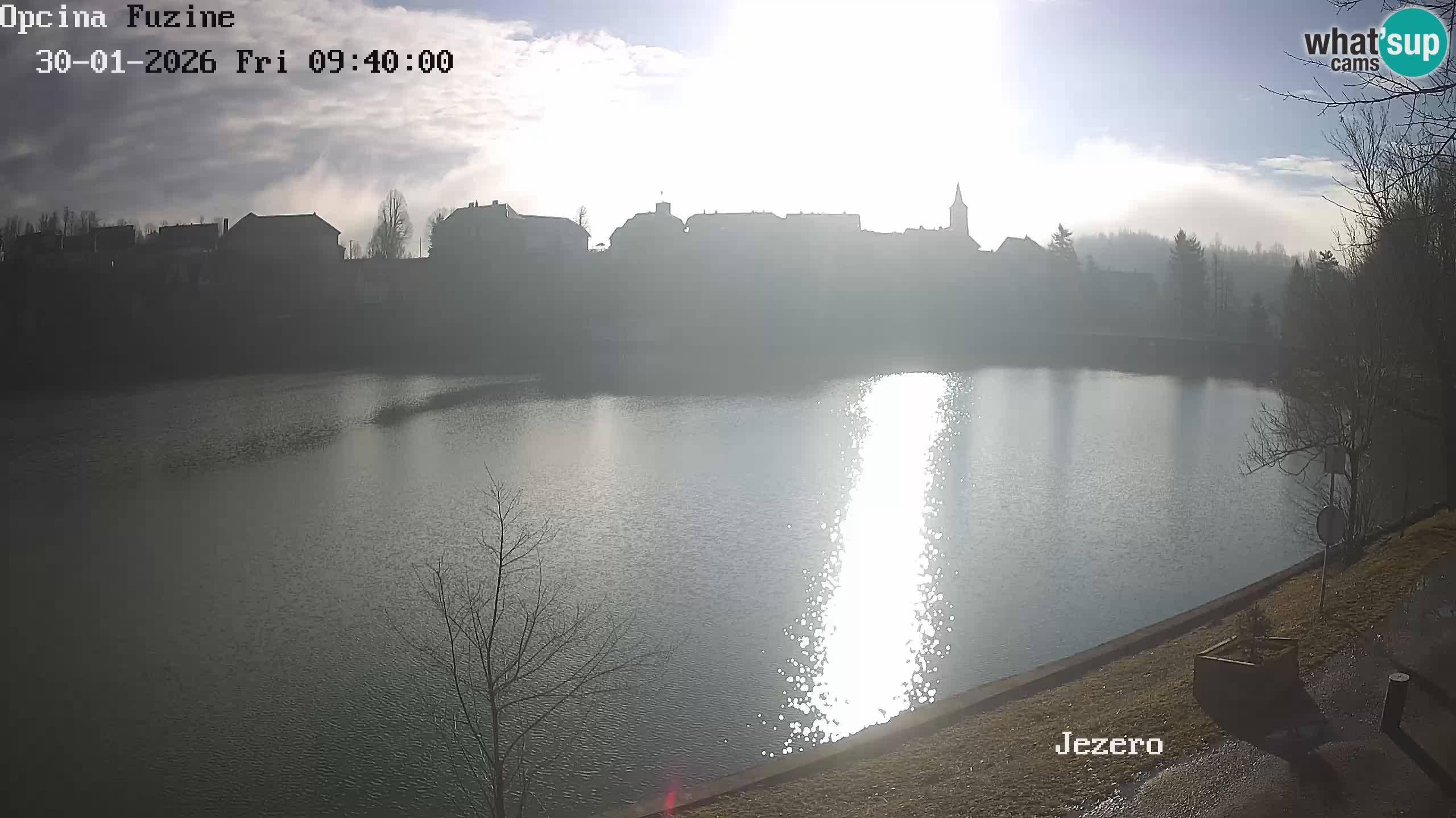 Kamera v živo Bajersko Jezero Fužine