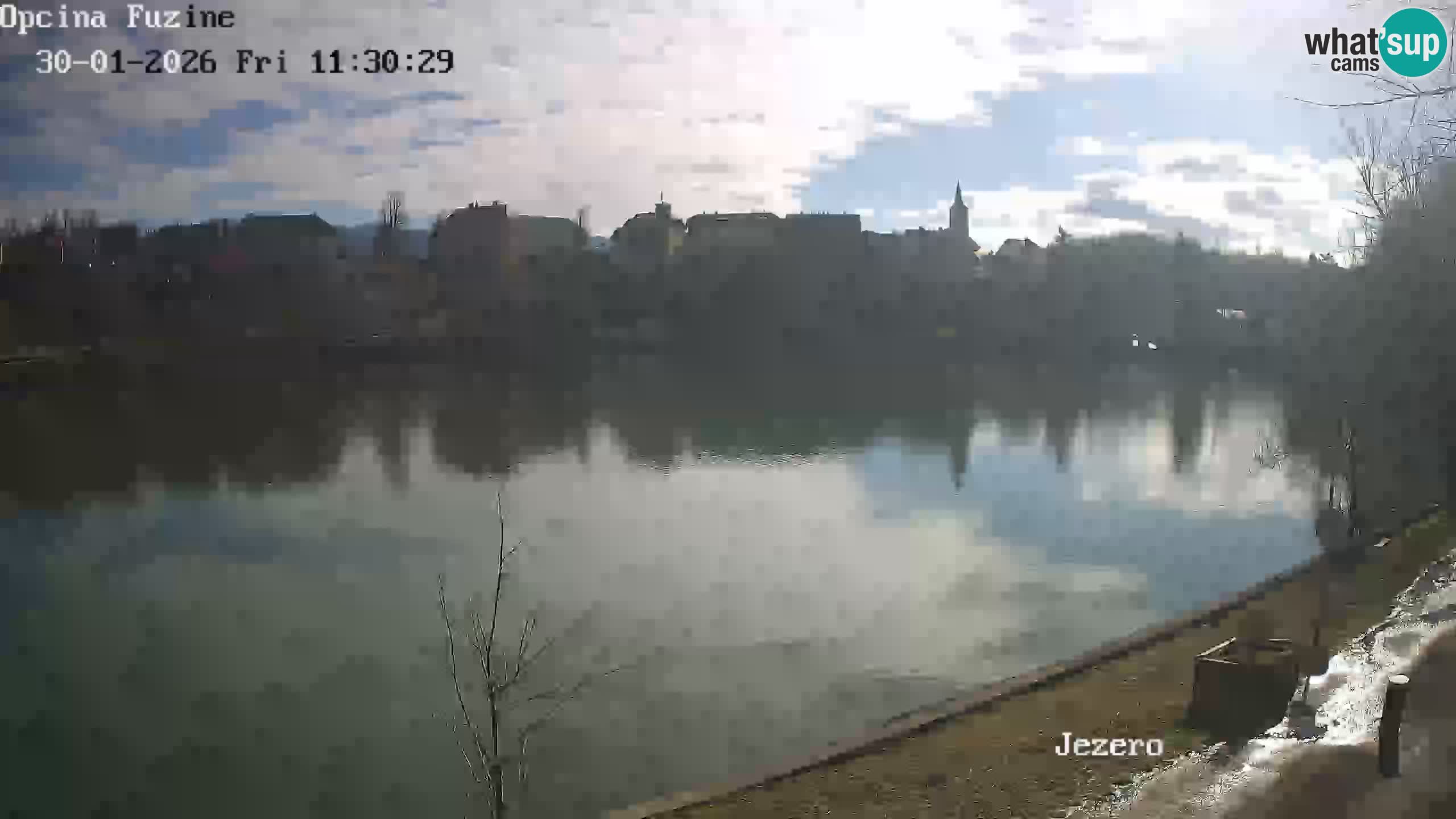 Kamera v živo Bajersko Jezero Fužine