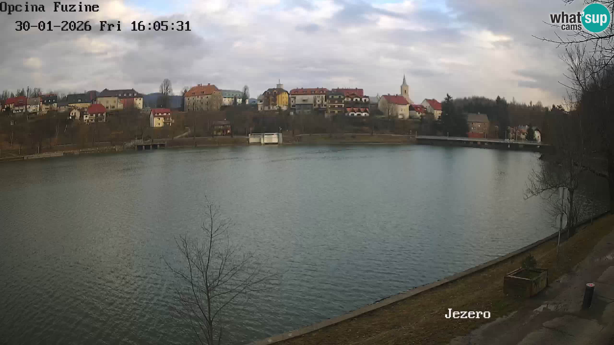 Kamera v živo Bajersko Jezero Fužine
