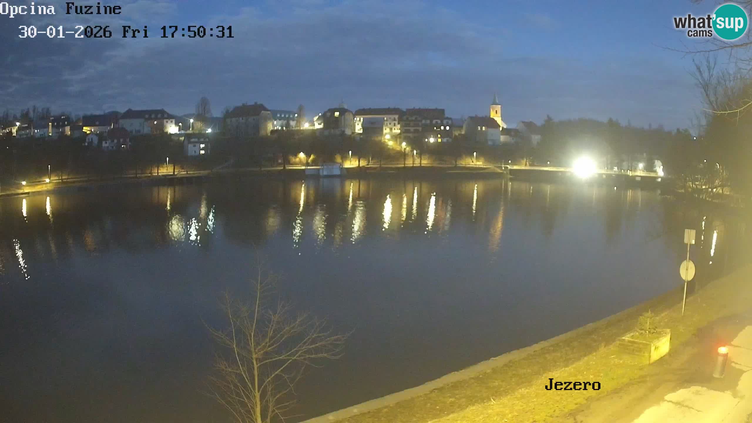 Kamera v živo Bajersko Jezero Fužine