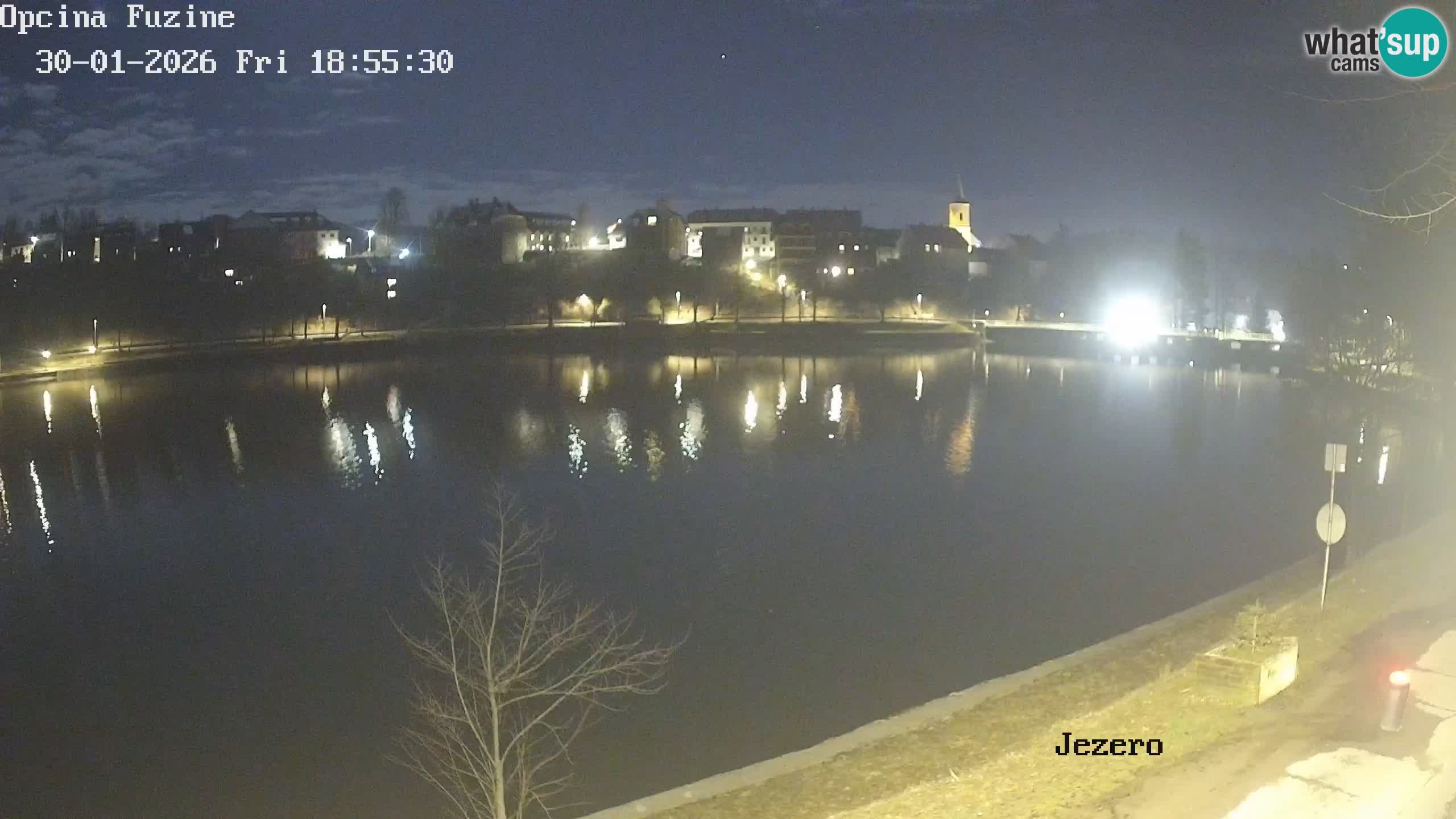 Lago Bajer livecam Bajersko Jezero Fužine