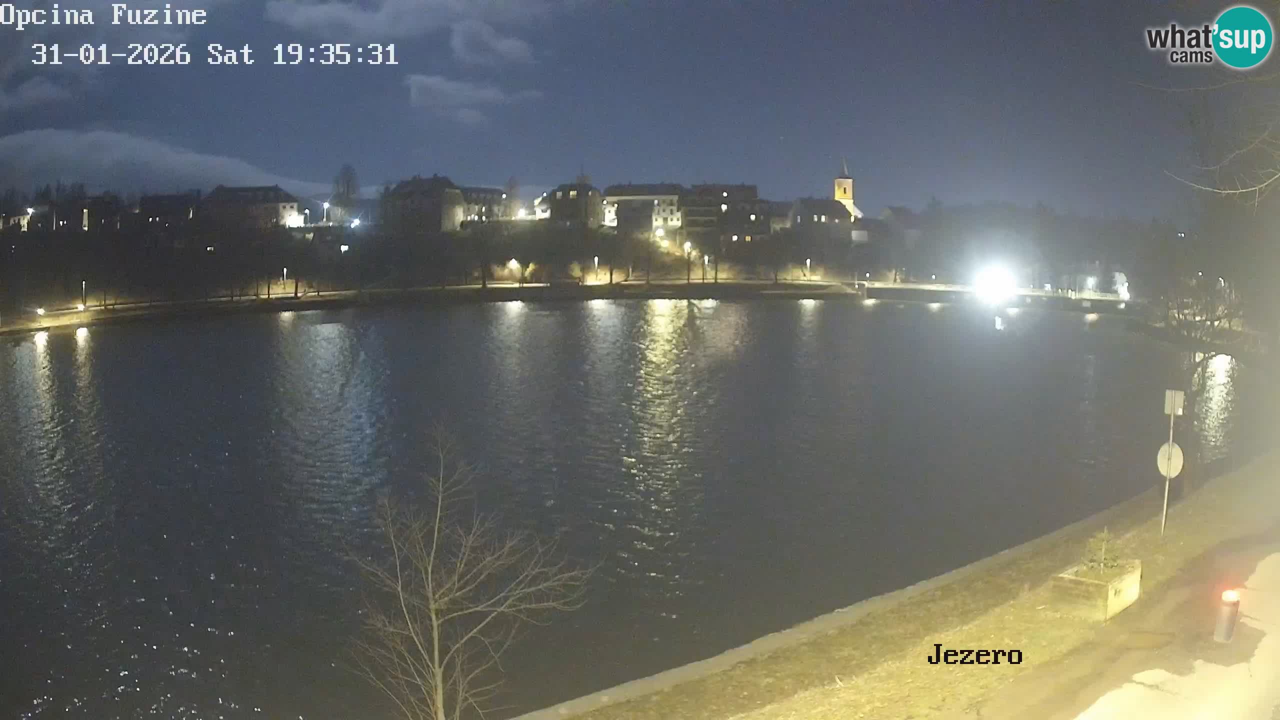 Lago Bajer livecam Bajersko Jezero Fužine