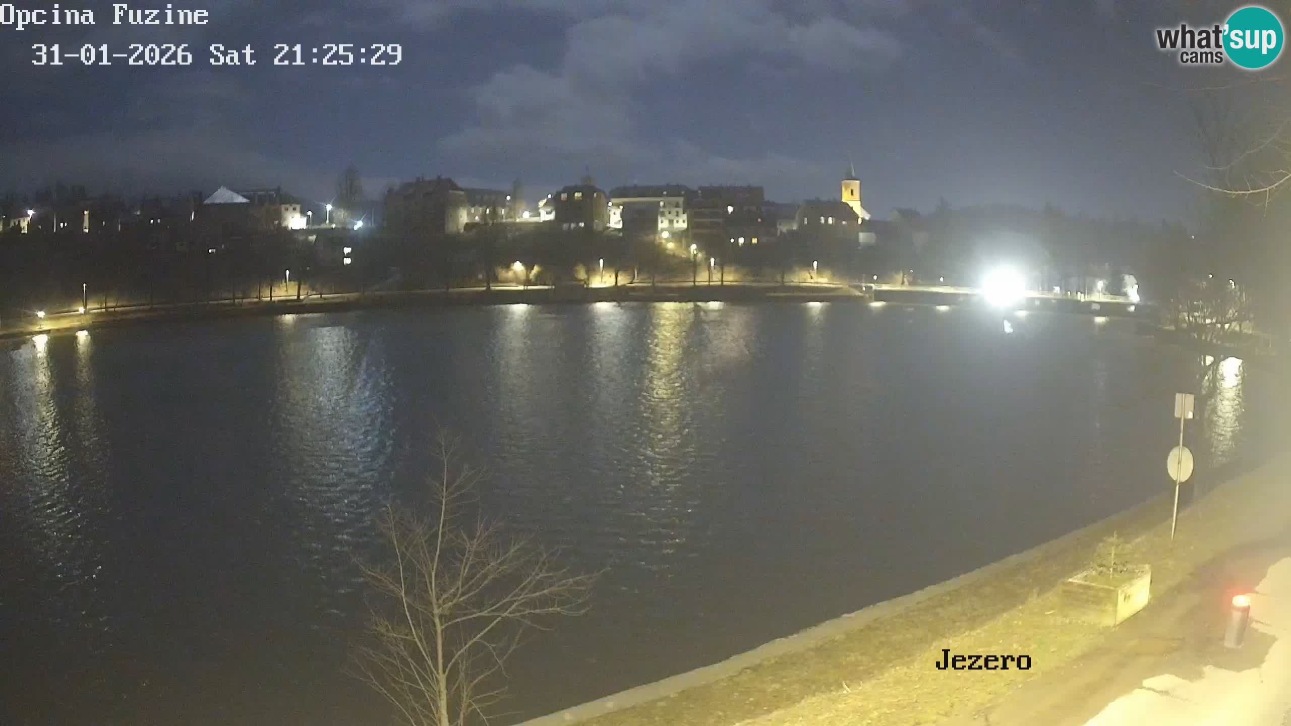 Lago Bajer livecam Bajersko Jezero Fužine