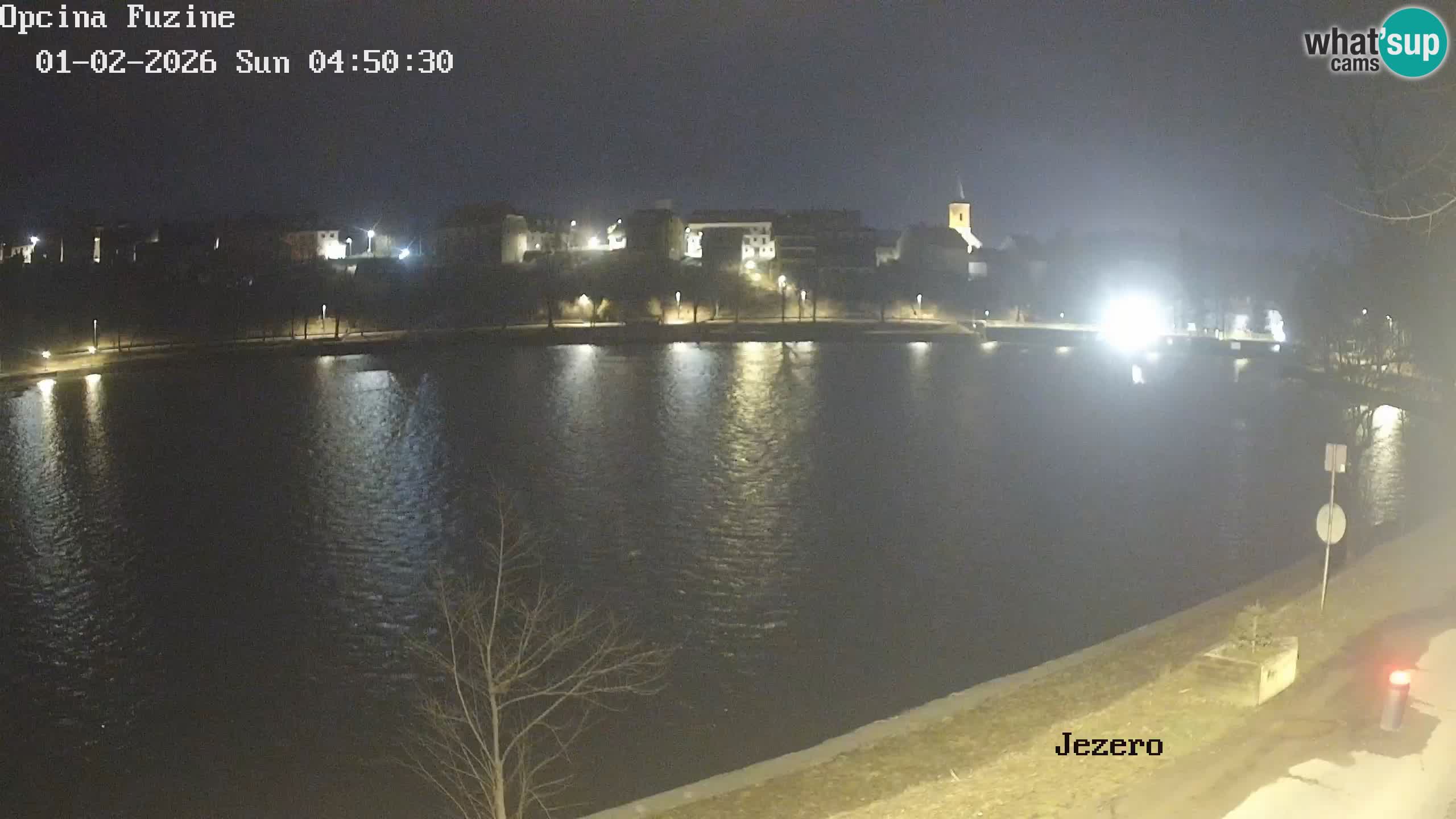LIVE Lake Bajer livecam Bajersko Jezero Fužine