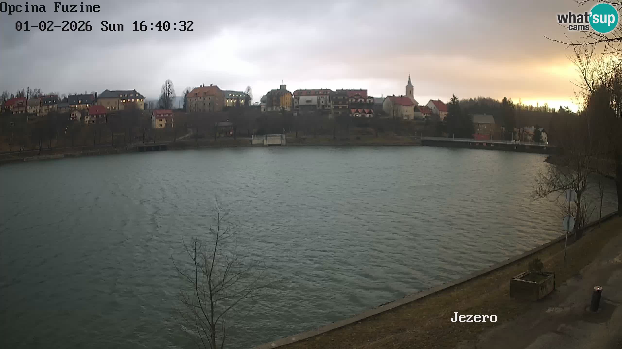 Kamera v živo Bajersko Jezero Fužine