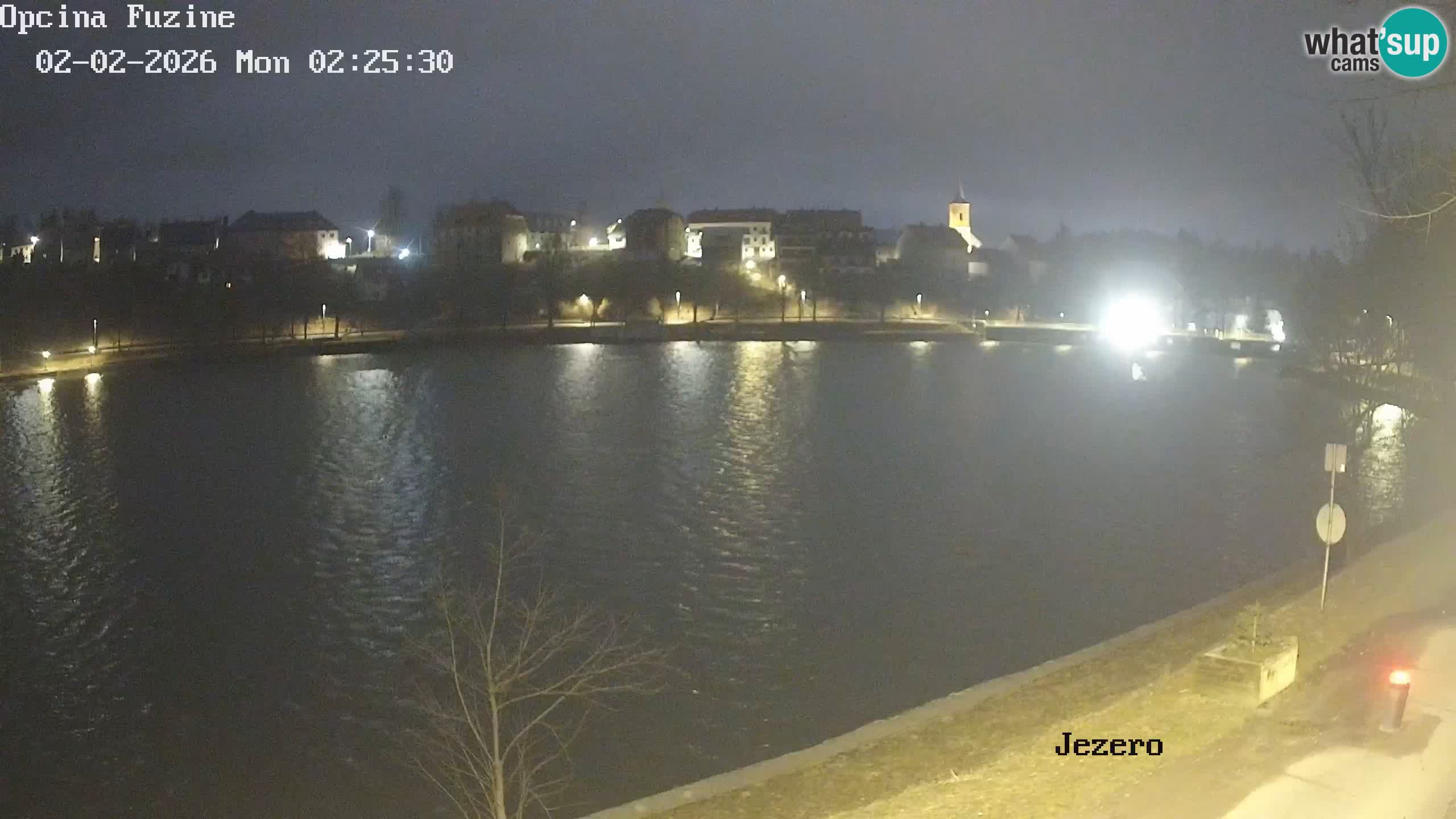 Bajersko Jezero web kamera Fužine