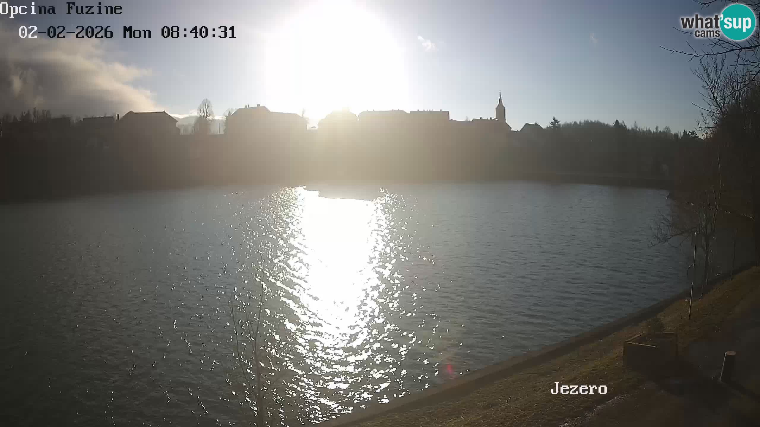 Lago Bajer livecam Bajersko Jezero Fužine