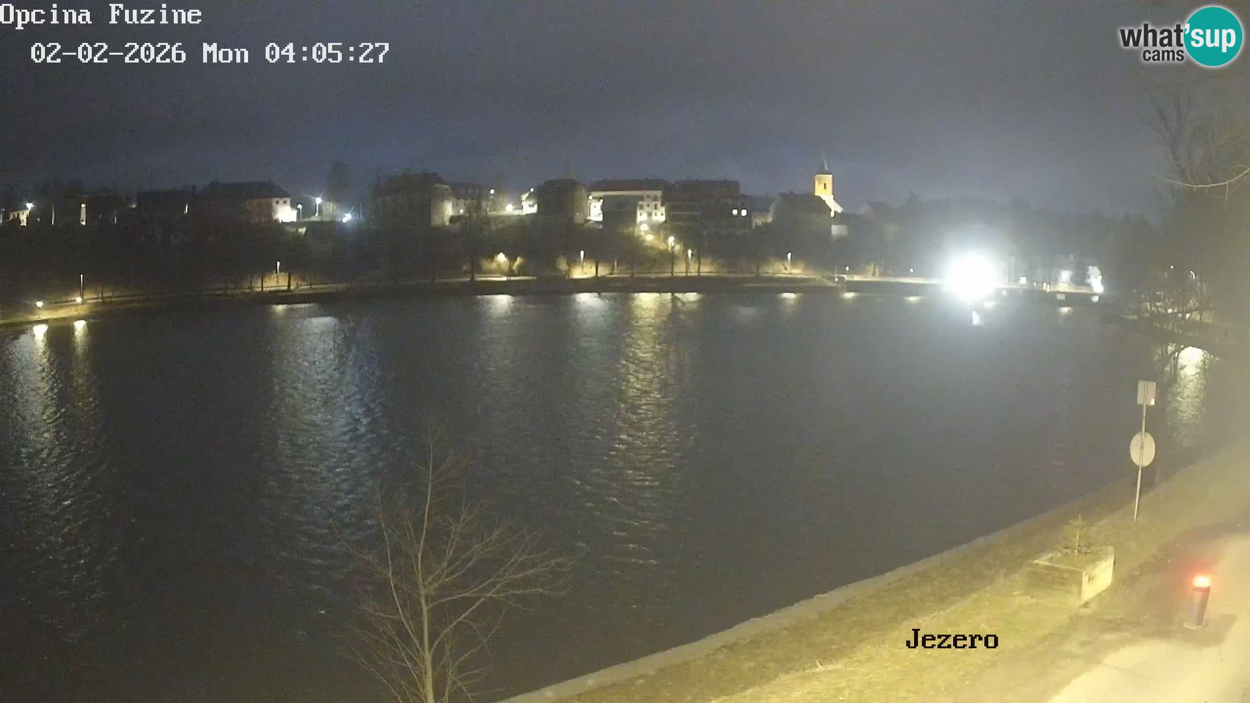 Kamera v živo Bajersko Jezero Fužine