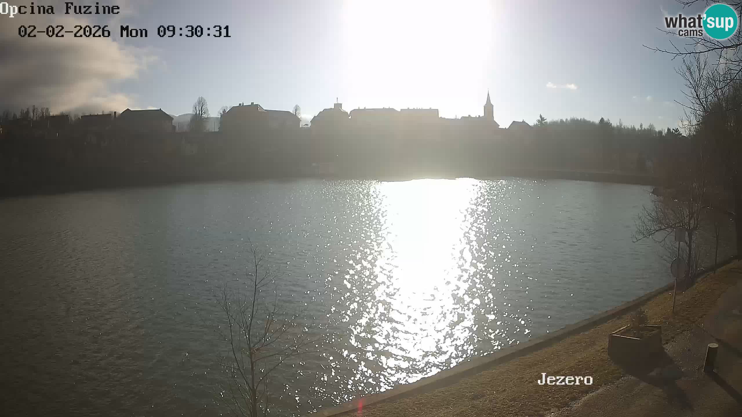 Bajersko Jezero camera en vivo lago Bajer Fužine