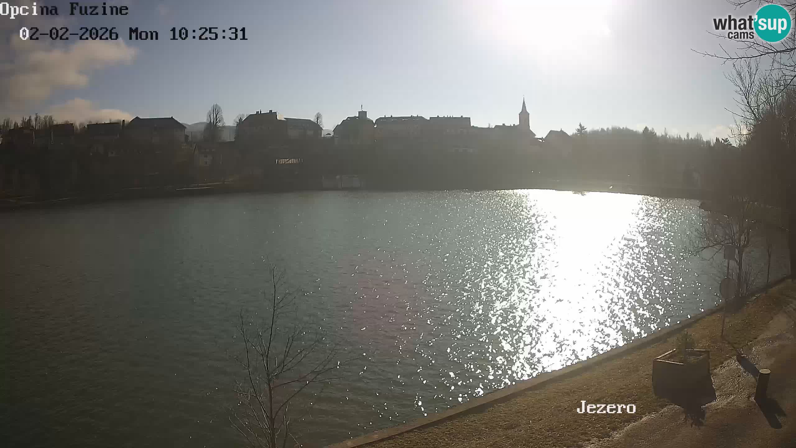 Kamera v živo Bajersko Jezero Fužine