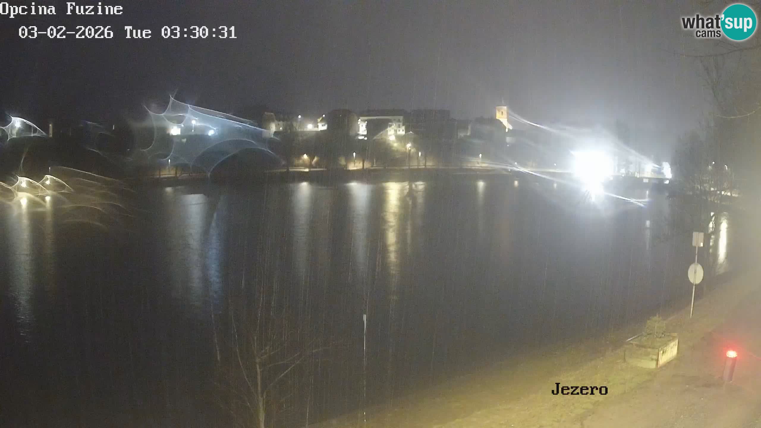 Kamera v živo Bajersko Jezero Fužine