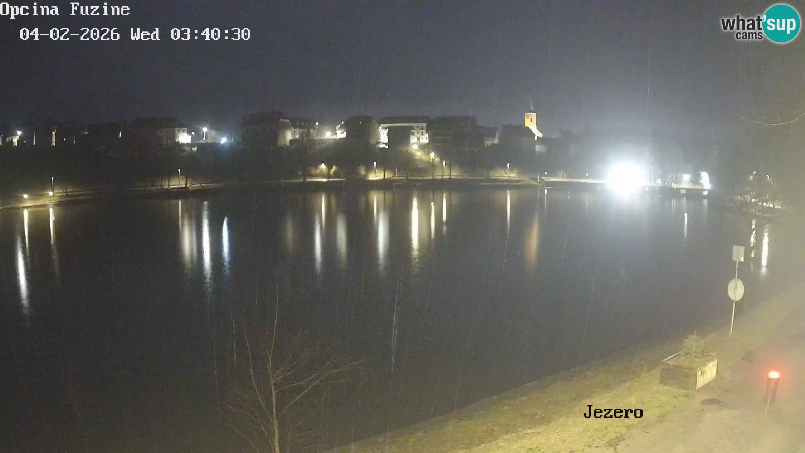 Lago Bajer livecam Bajersko Jezero Fužine