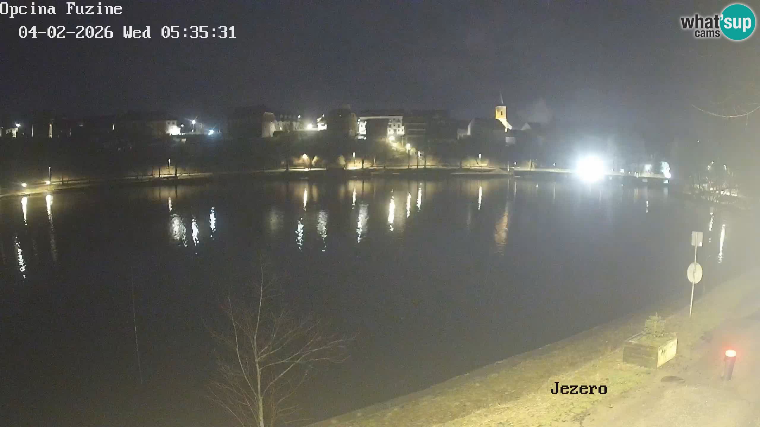 Bajersko Jezero camera en vivo lago Bajer Fužine
