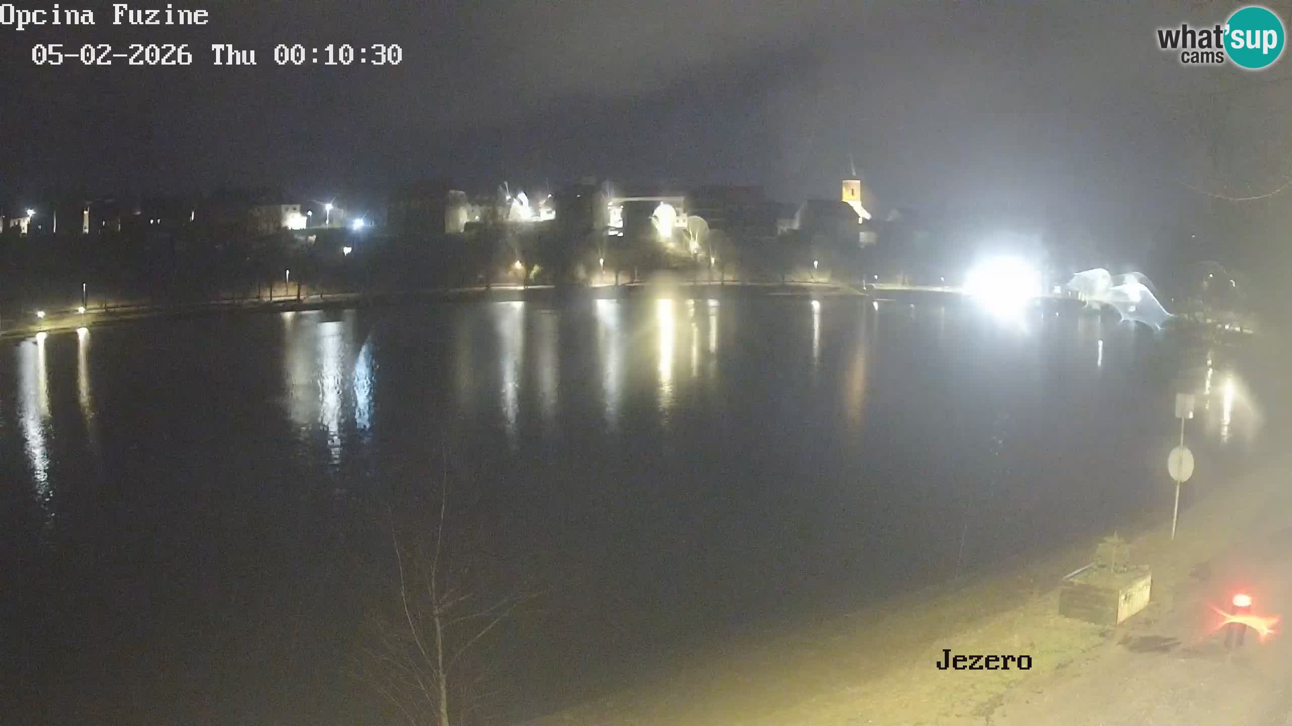 Kamera v živo Bajersko Jezero Fužine