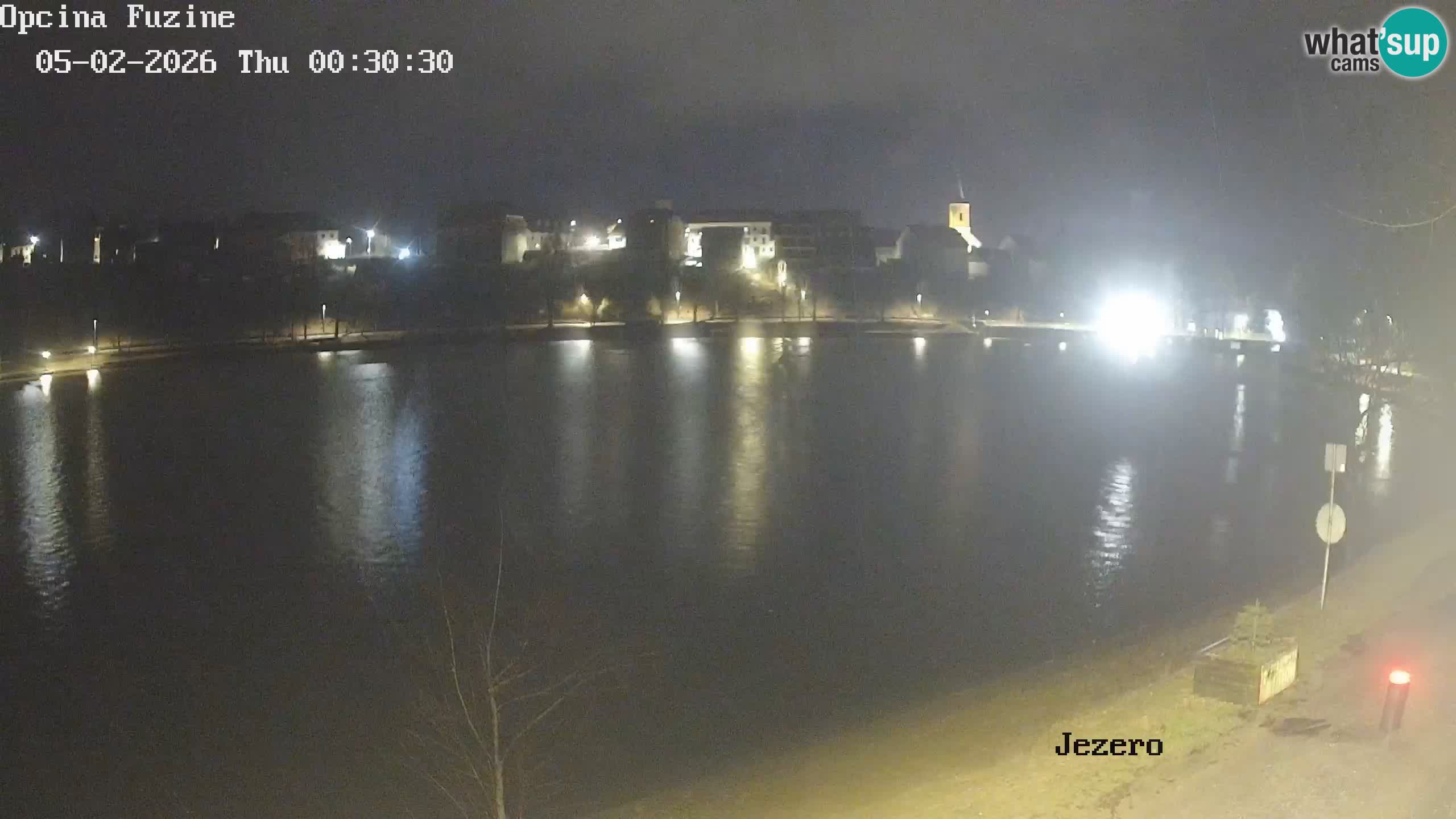 Kamera v živo Bajersko Jezero Fužine