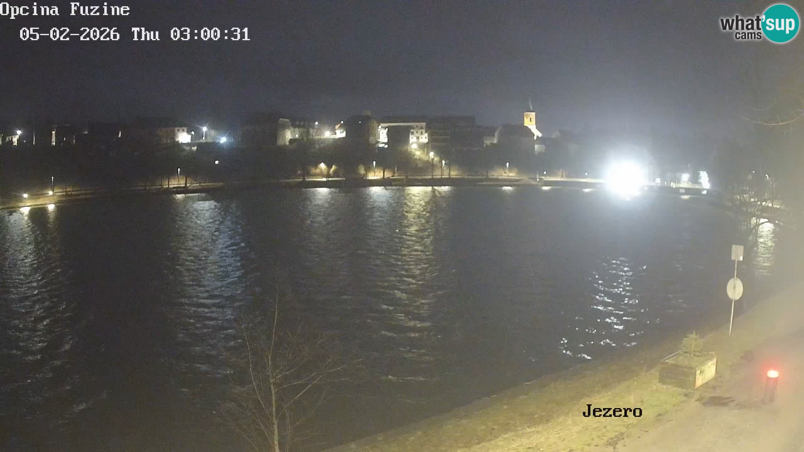 Kamera v živo Bajersko Jezero Fužine